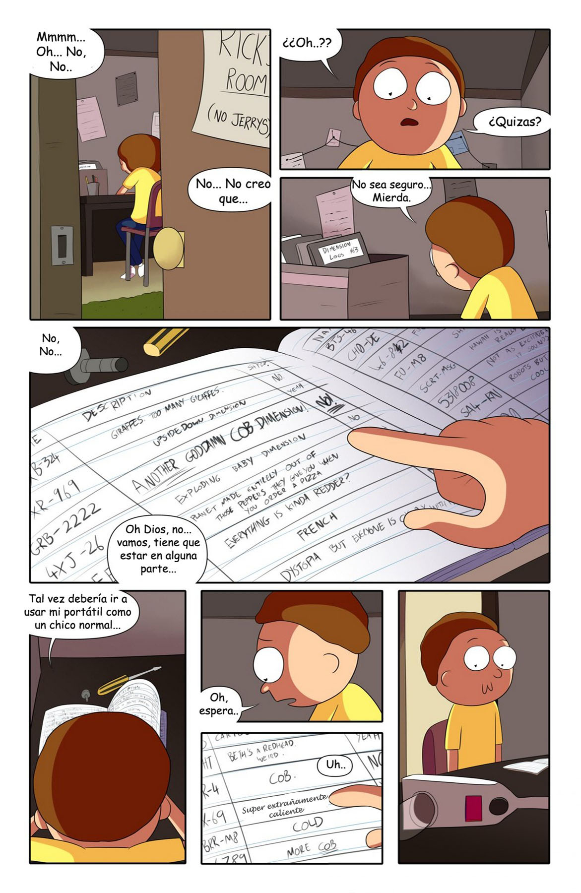 Dimension X-69 - RICKY and MORTY