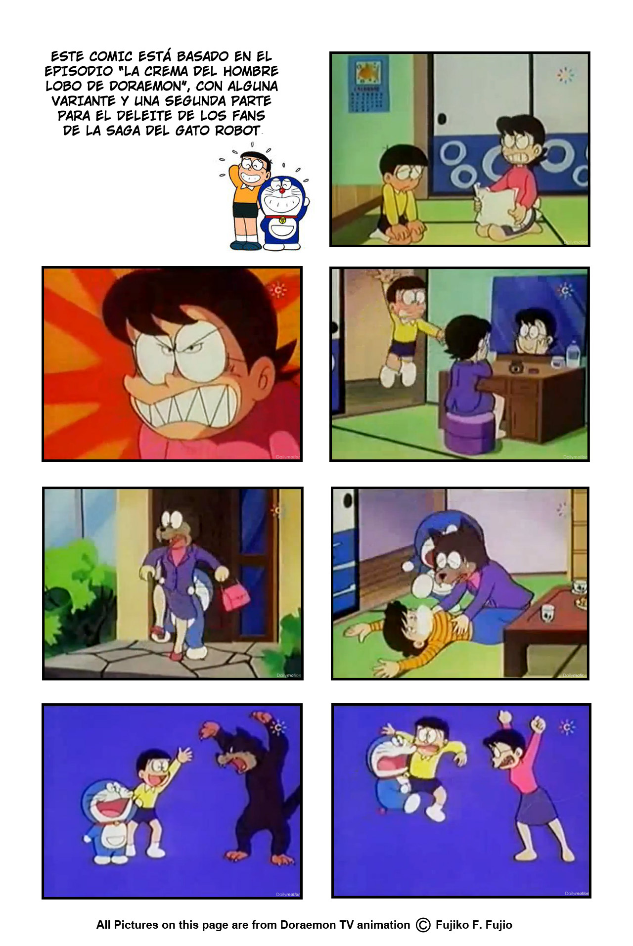 DORAEMON - Historias de Hombres LOBOS