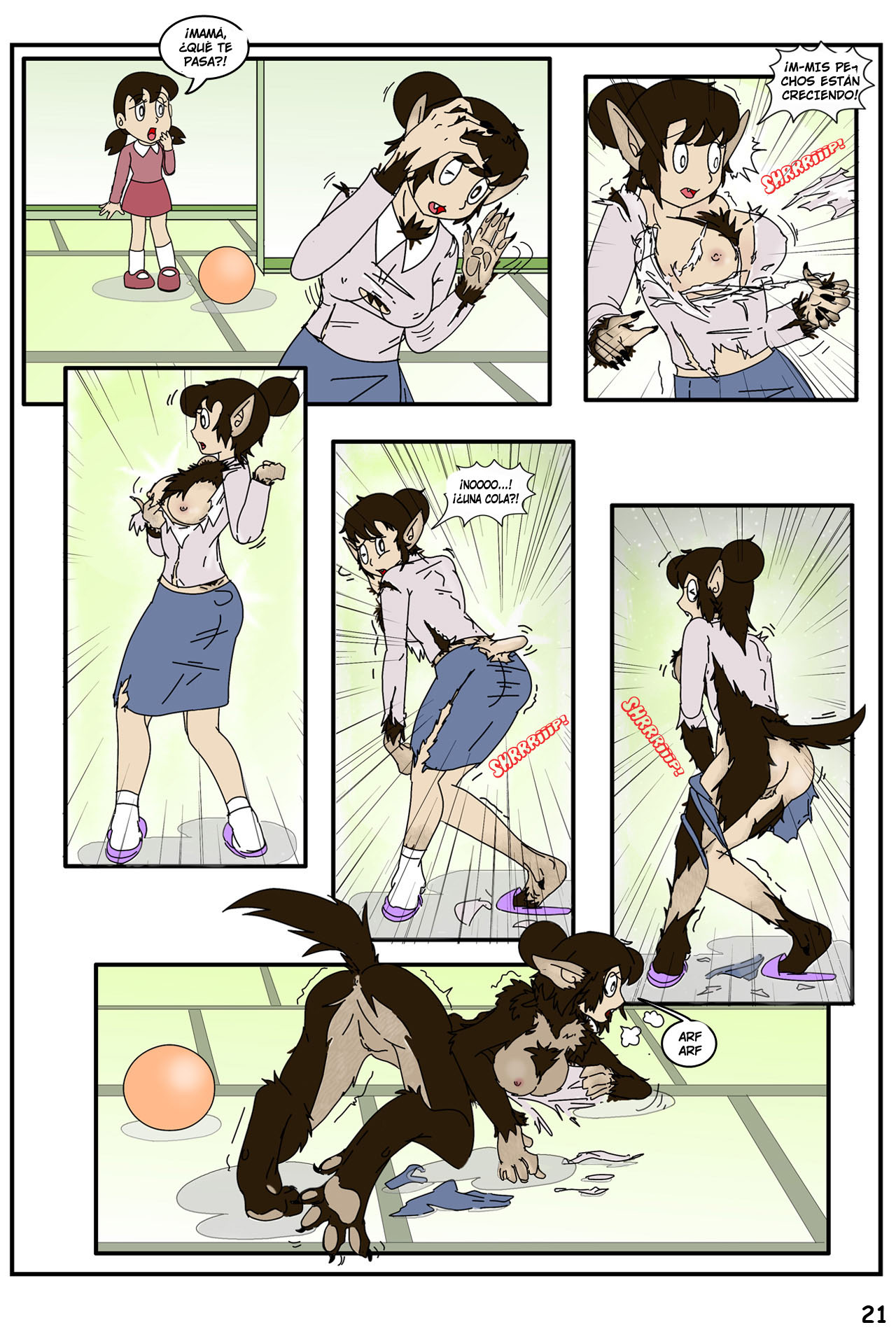 DORAEMON - Historias de Hombres LOBOS