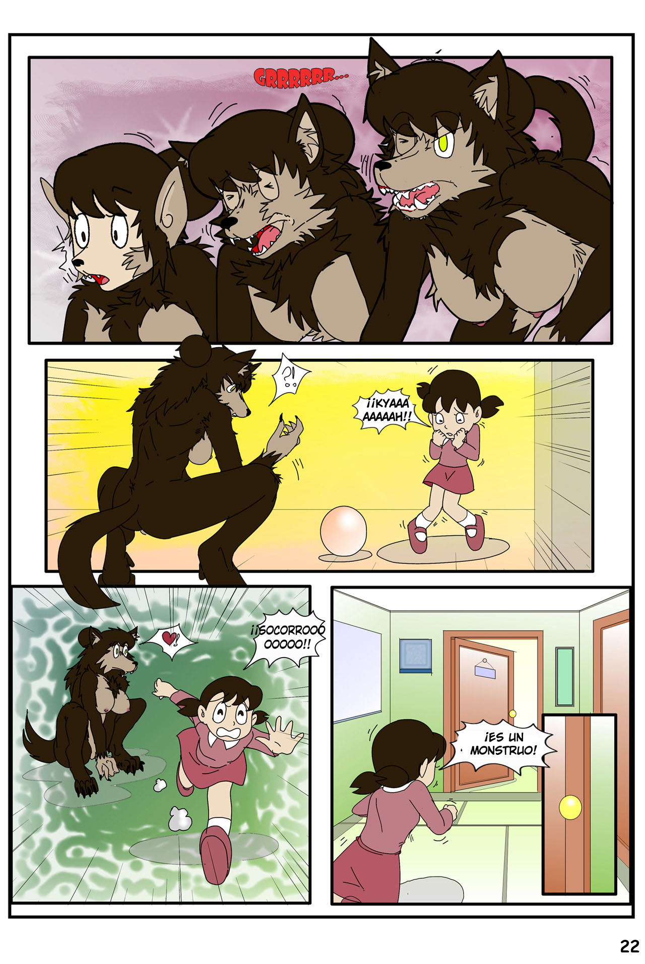DORAEMON - Historias de Hombres LOBOS