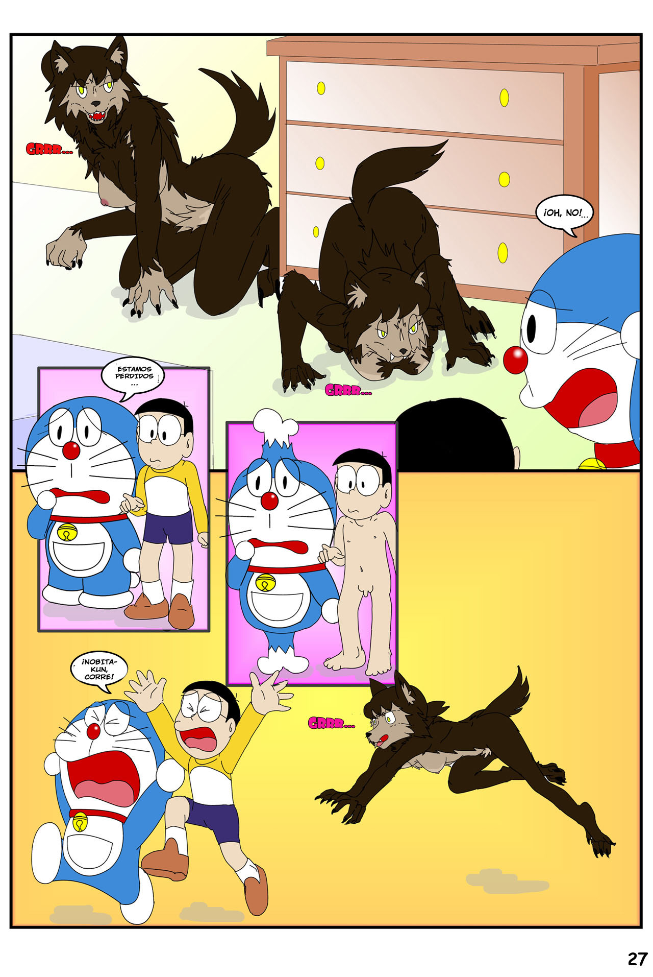 DORAEMON - Historias de Hombres LOBOS