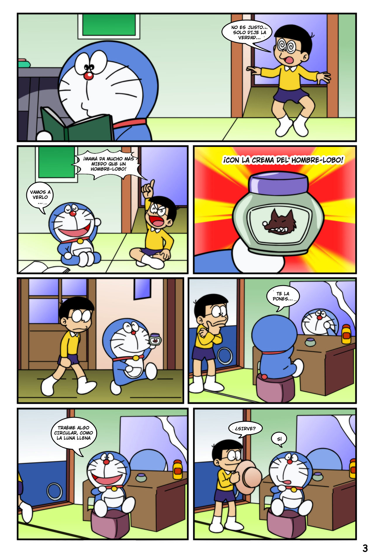 DORAEMON - Historias de Hombres LOBOS