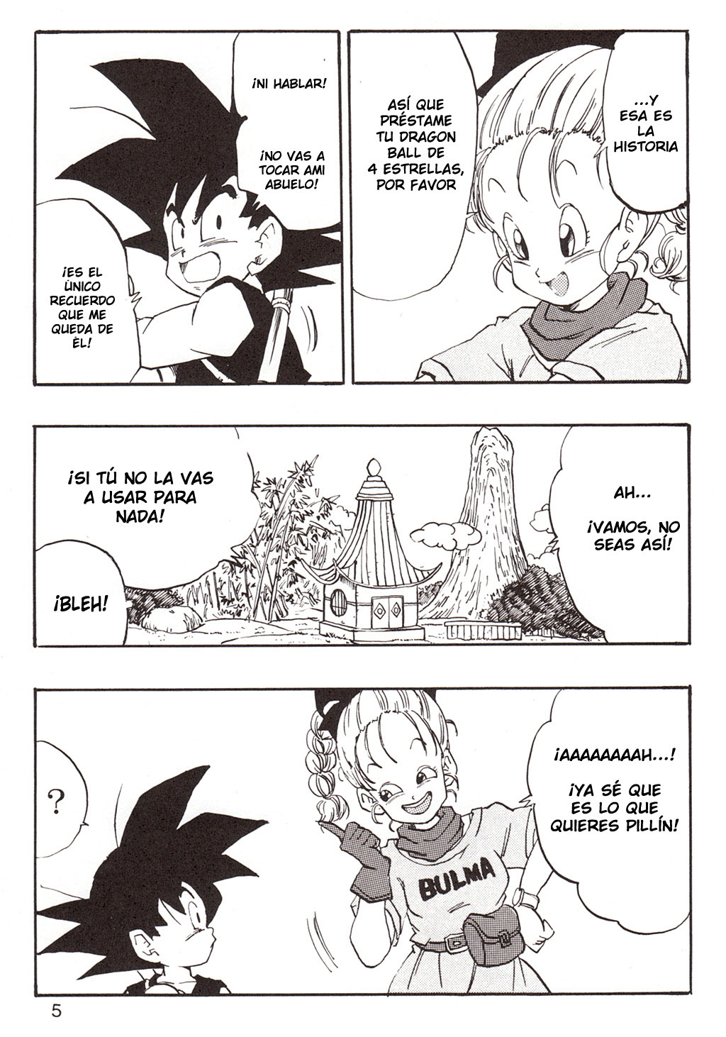 DRAGON BALL - Episodio de BULMA