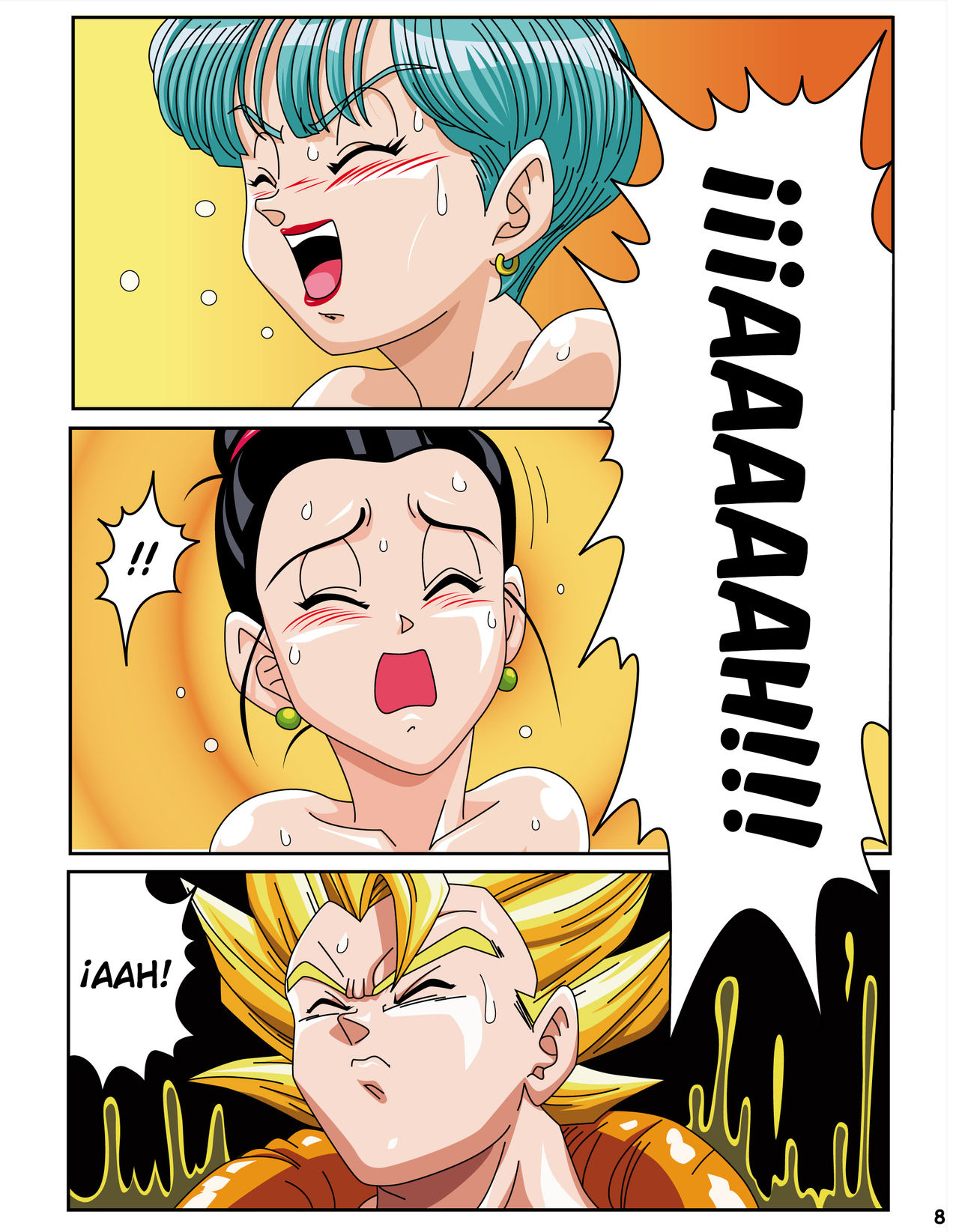 DRAGON BALL H - Super Saiyajin SEXUAL