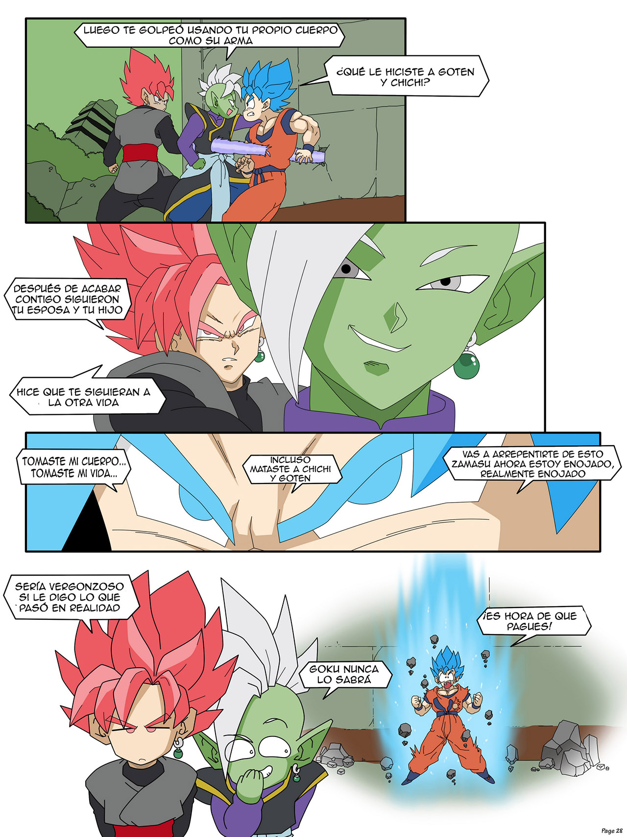 DRAGON BALL Yamete - Zamasus Ambition