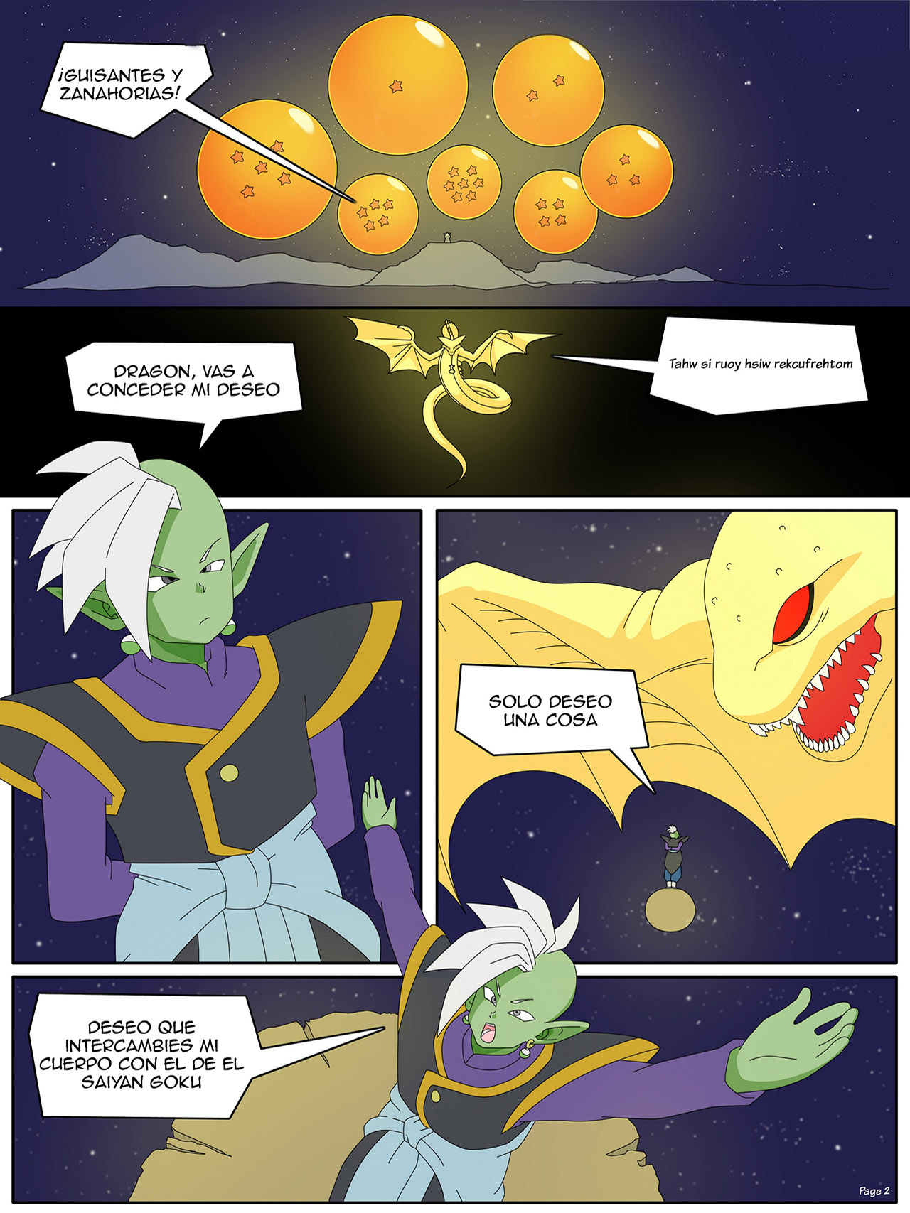 DRAGON BALL Yamete - Zamasus Ambition
