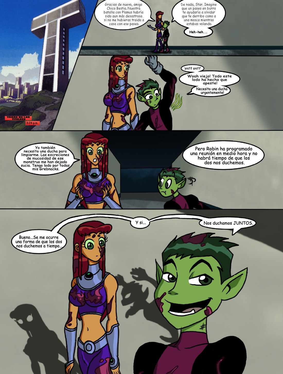 DUCHA compartida con STARFIRE