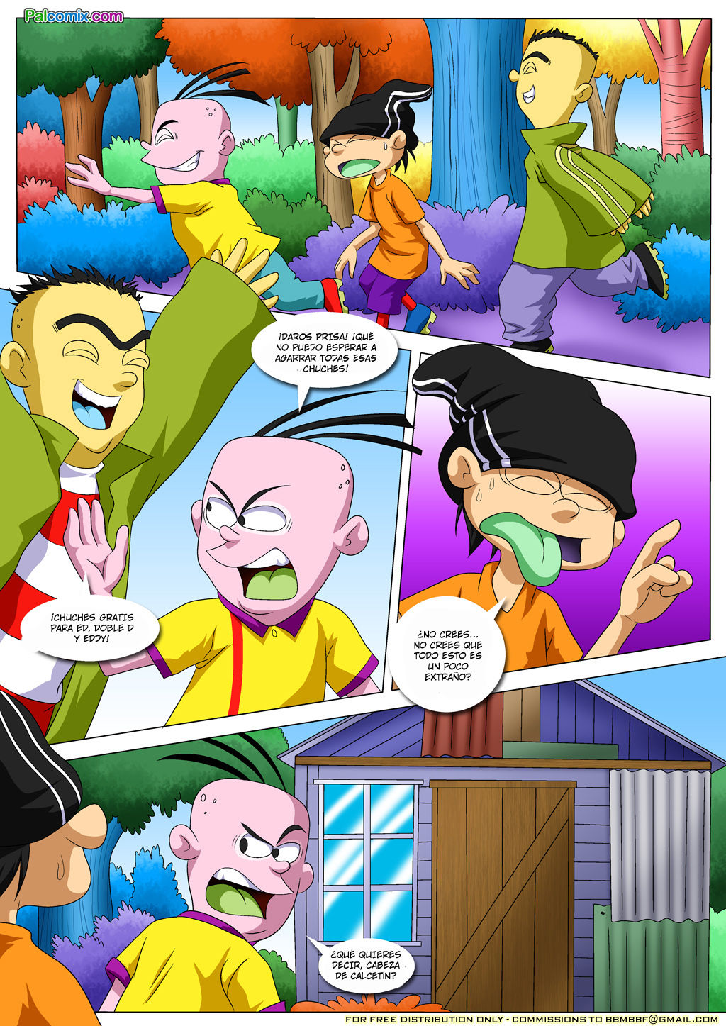 ED EDD y EDDY Dirigiendo un duro ED