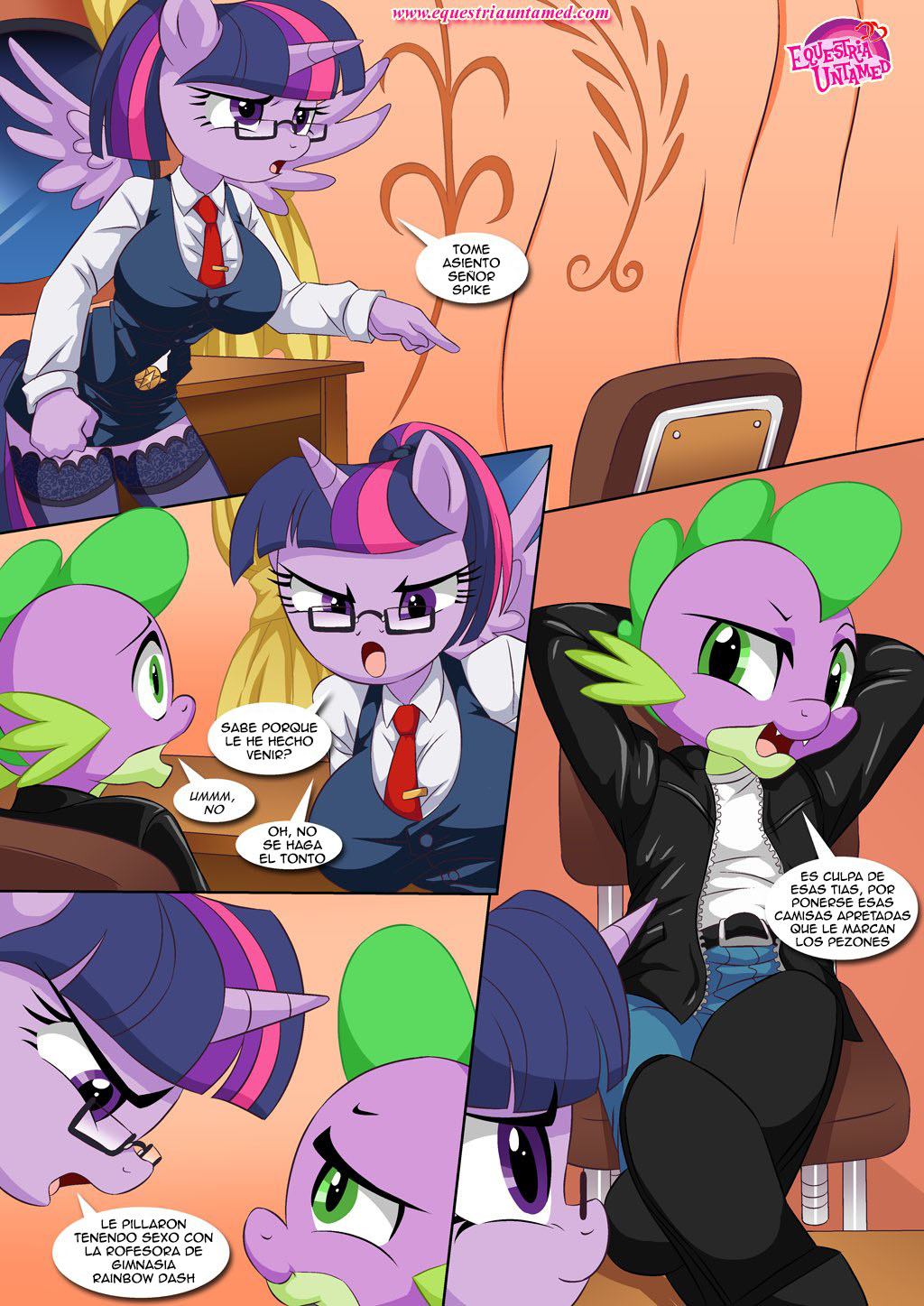 Educacion SEXUAL Con La Señorita TWILIGHT SPARKLE