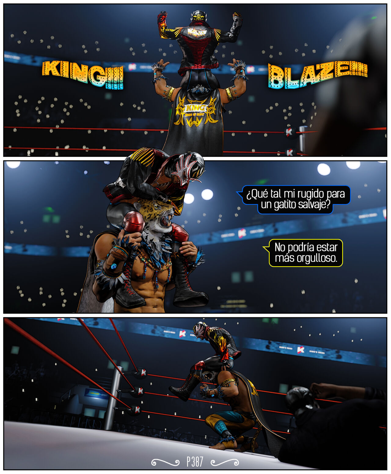 El BLAZE and The KING