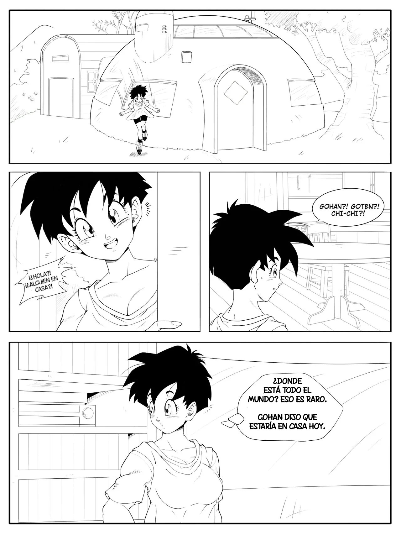 El duro encuentro de GOKU y VIDEL