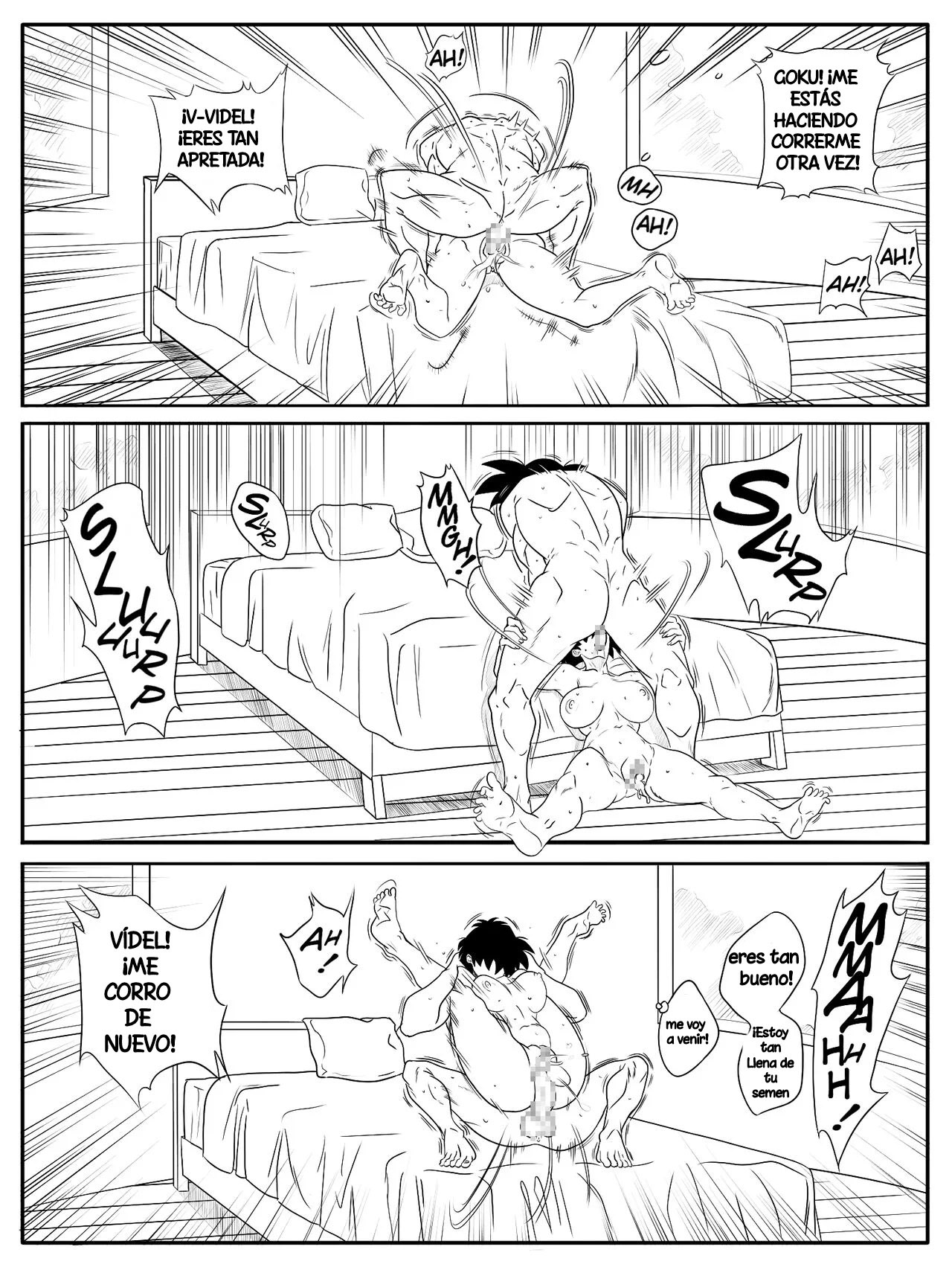El duro encuentro de GOKU y VIDEL