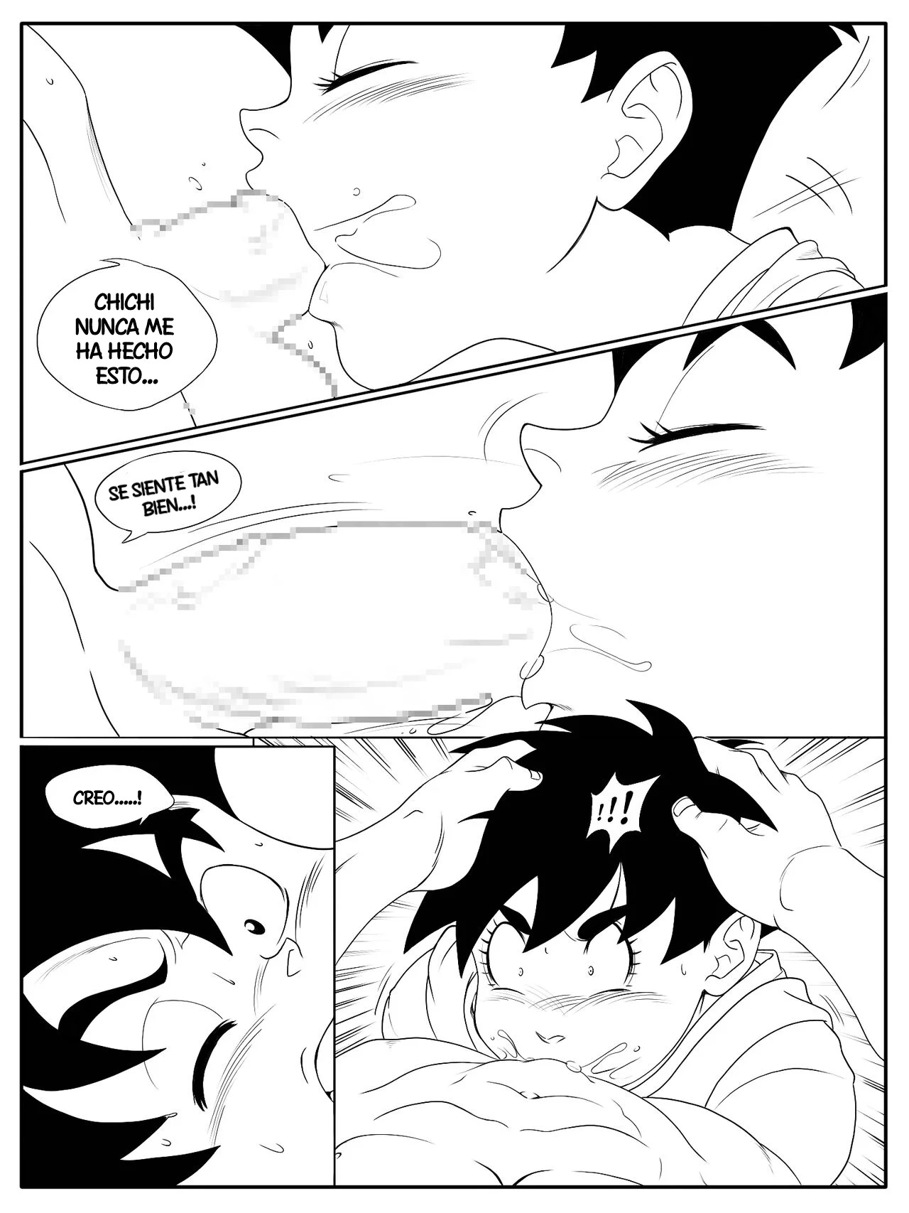 El duro encuentro de GOKU y VIDEL