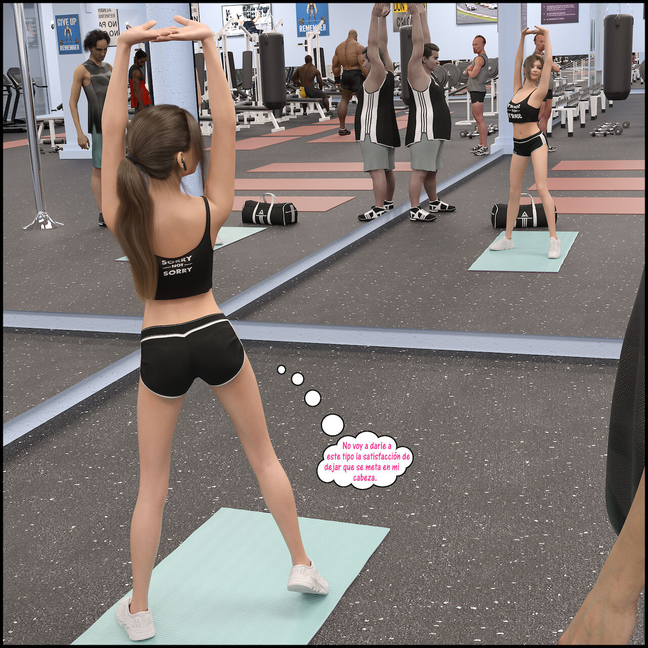 El ENTRENAMIENTO de Natasha parte 1