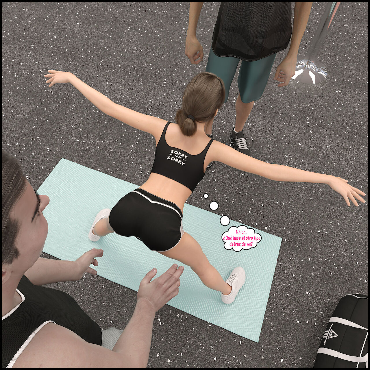 El ENTRENAMIENTO de Natasha parte 1
