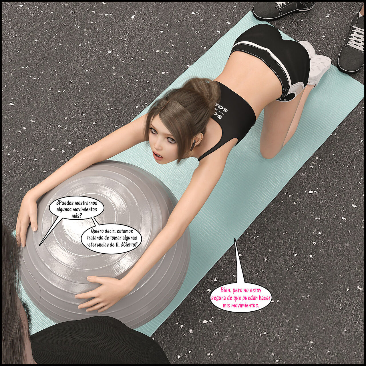 El ENTRENAMIENTO de Natasha parte 1