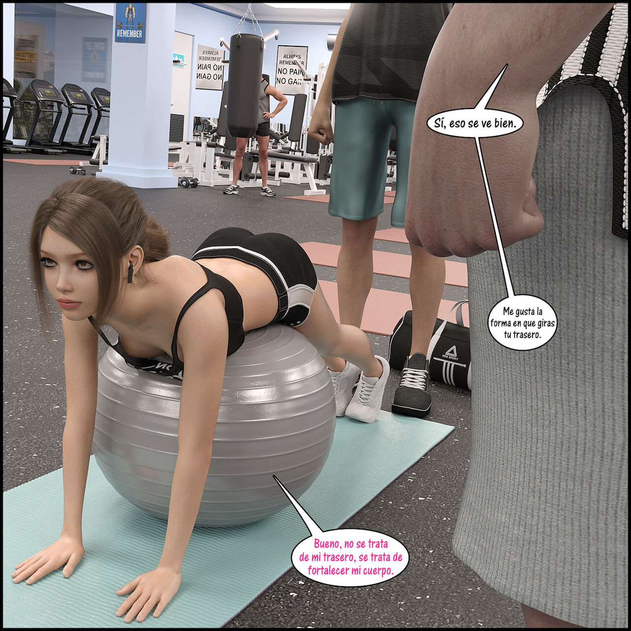 El ENTRENAMIENTO de Natasha parte 1