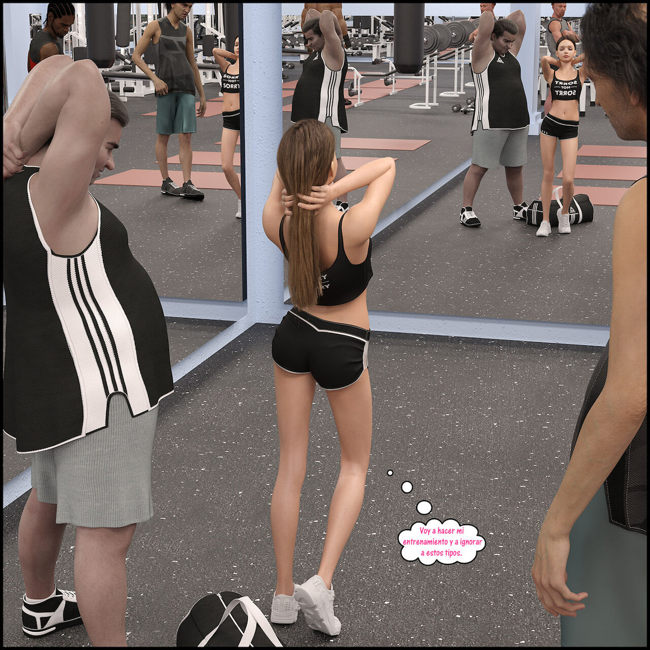 El ENTRENAMIENTO de Natasha parte 1