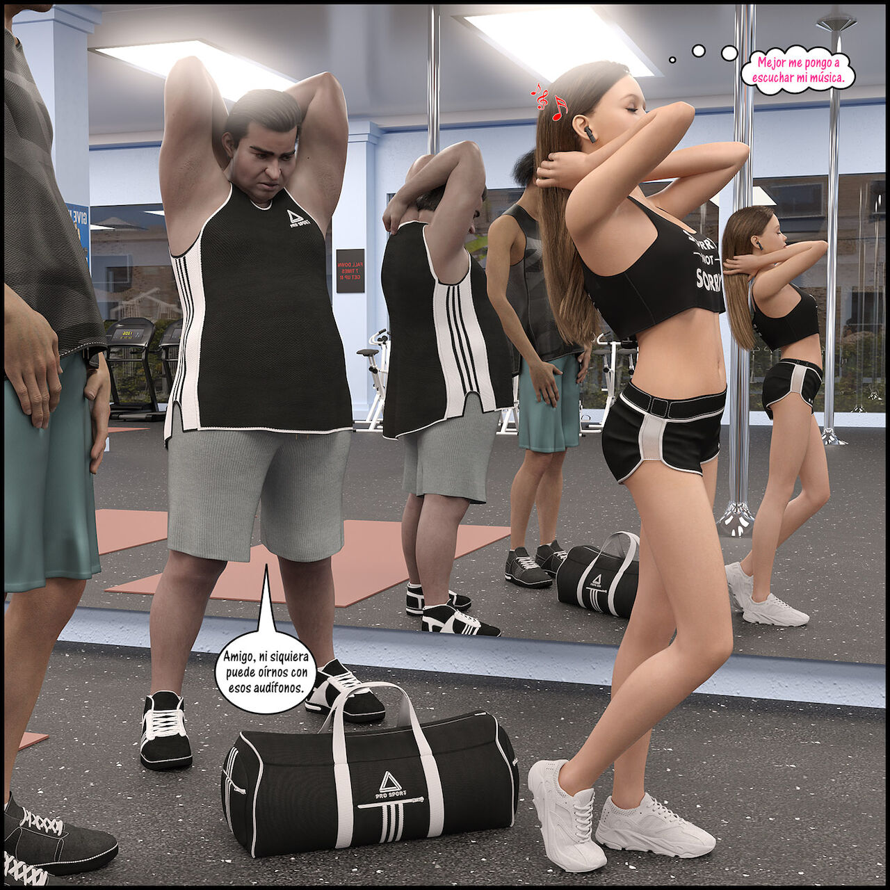 El ENTRENAMIENTO de Natasha parte 1