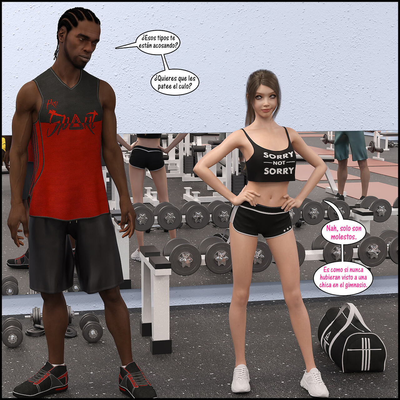 El ENTRENAMIENTO de Natasha parte 1
