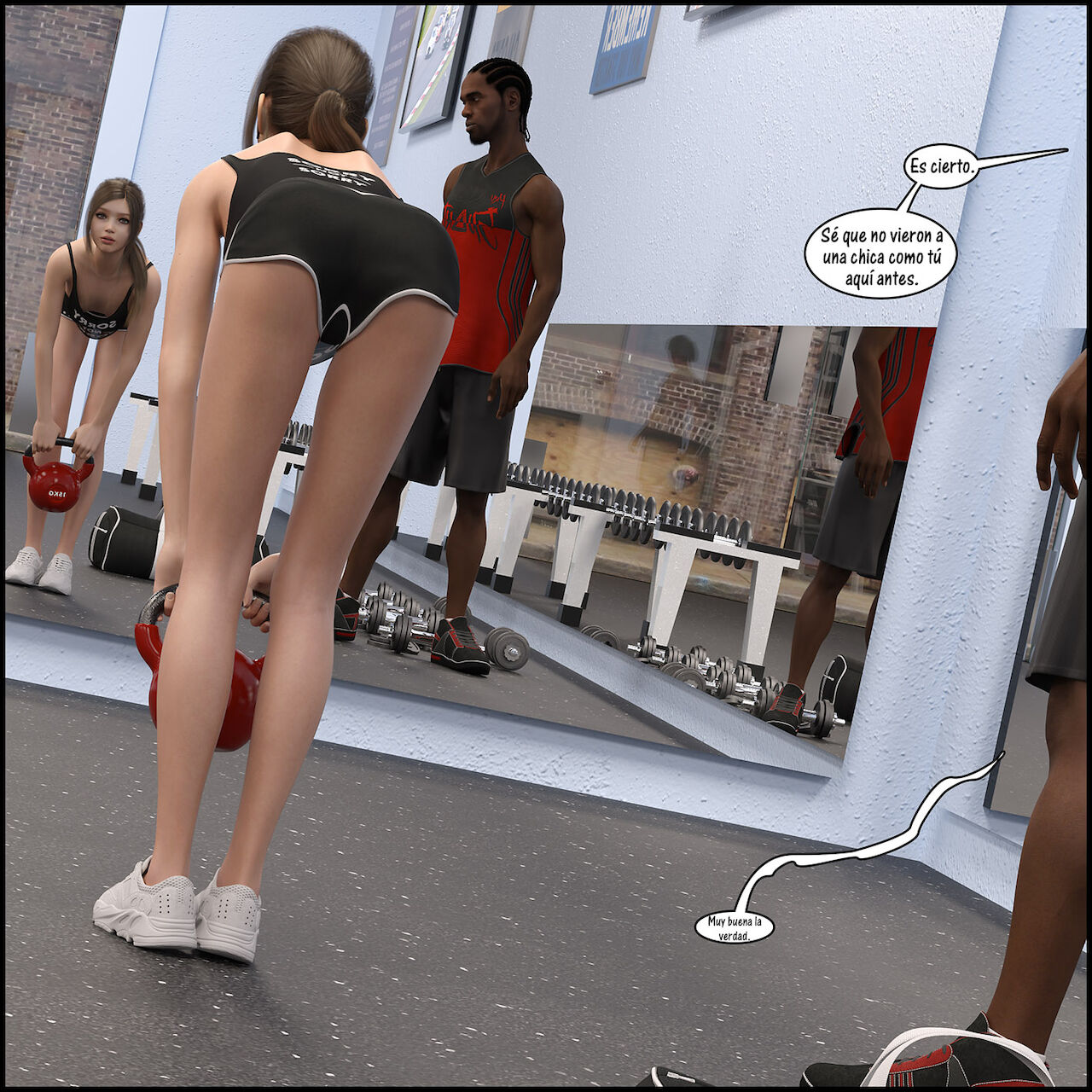 El ENTRENAMIENTO de Natasha parte 1