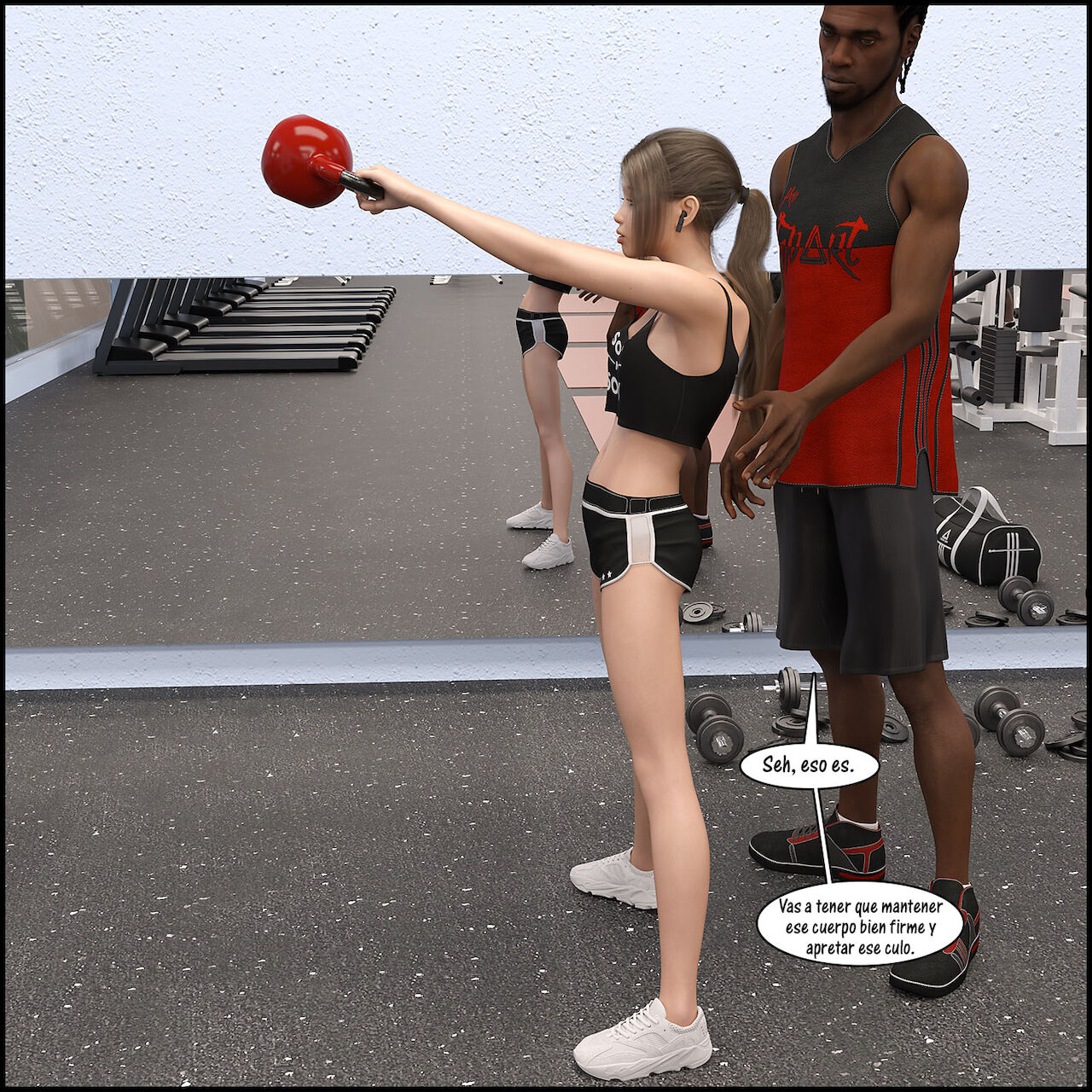 El ENTRENAMIENTO de Natasha parte 1