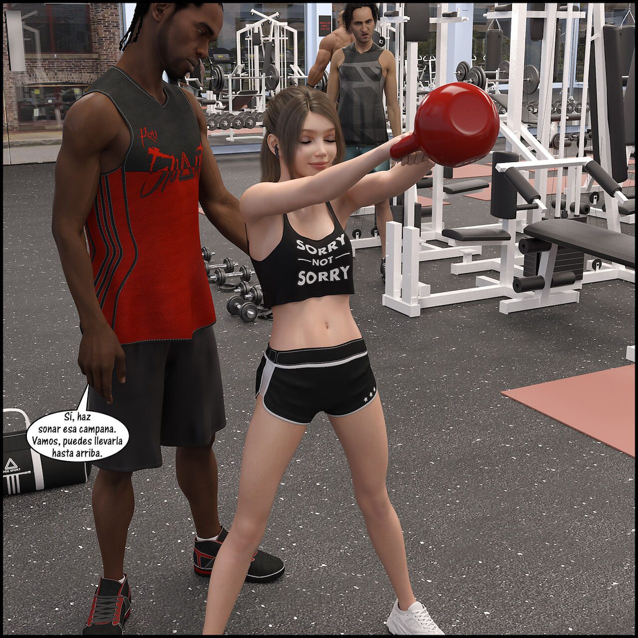 El ENTRENAMIENTO de Natasha parte 1
