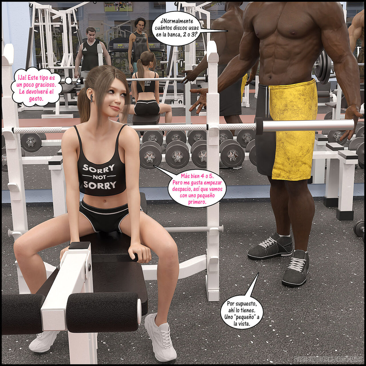 El ENTRENAMIENTO de Natasha parte 1