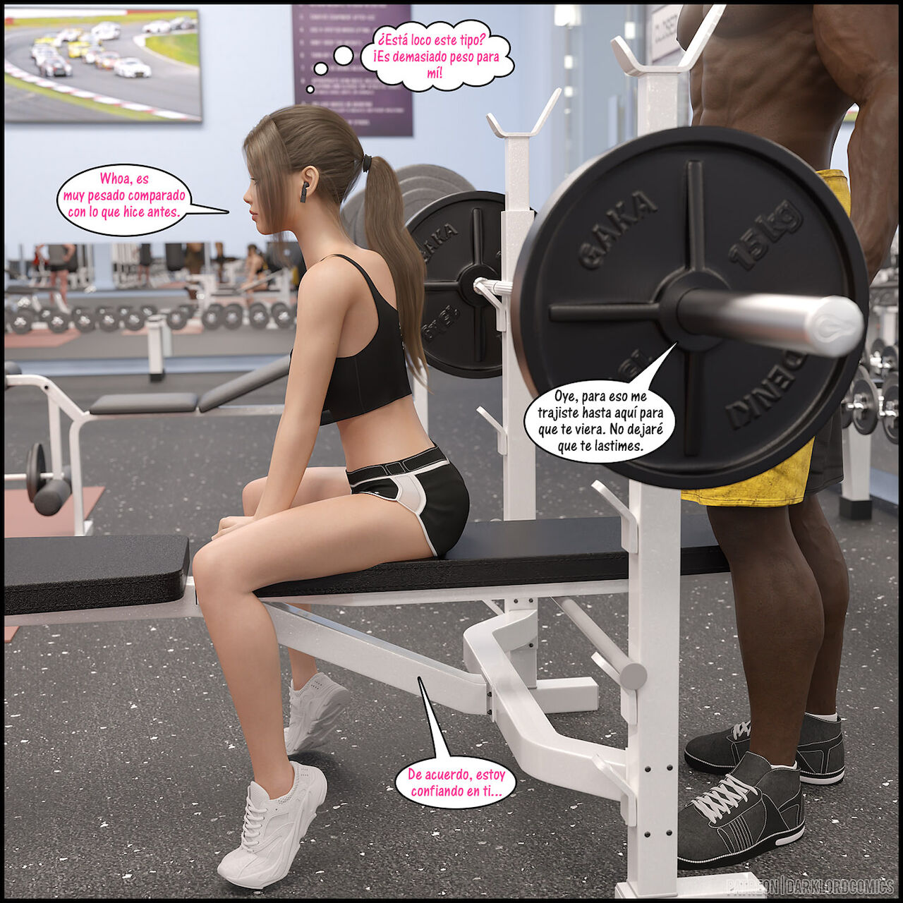 El ENTRENAMIENTO de Natasha parte 1