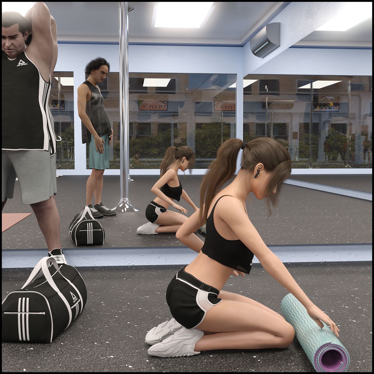 El ENTRENAMIENTO de Natasha parte 1