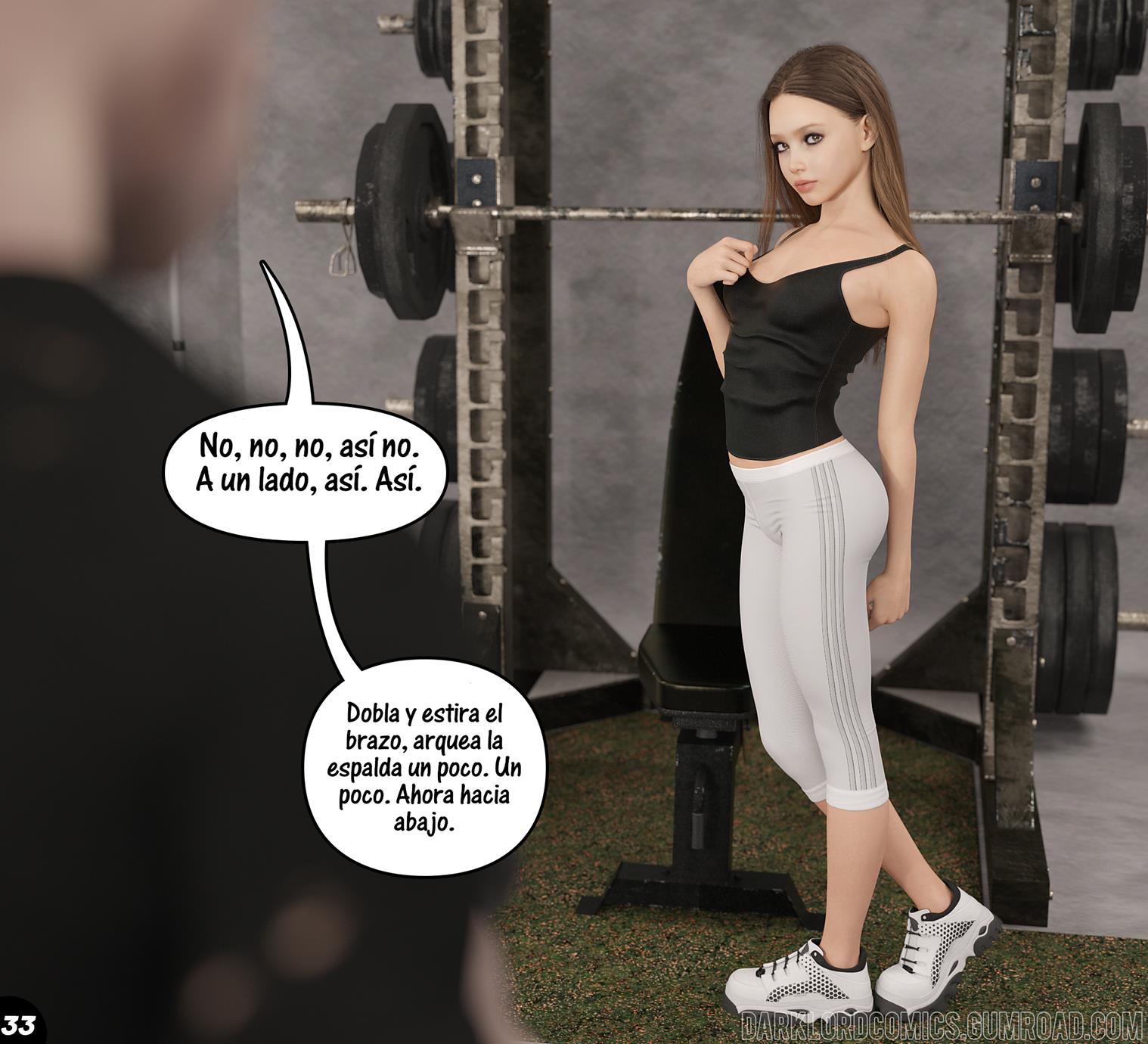 El ENTRENAMIENTO de Natasha parte 2