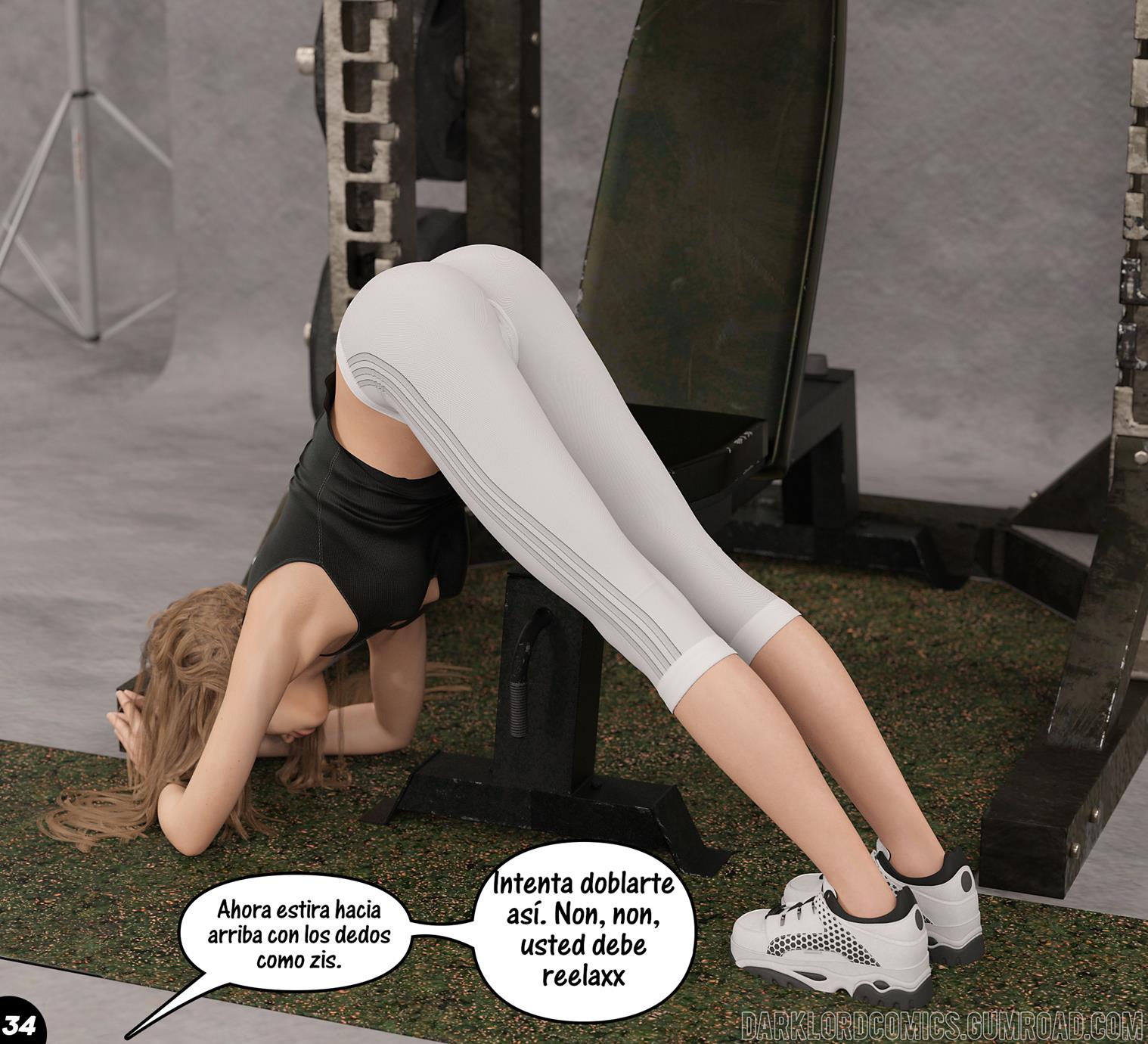 El ENTRENAMIENTO de Natasha parte 2
