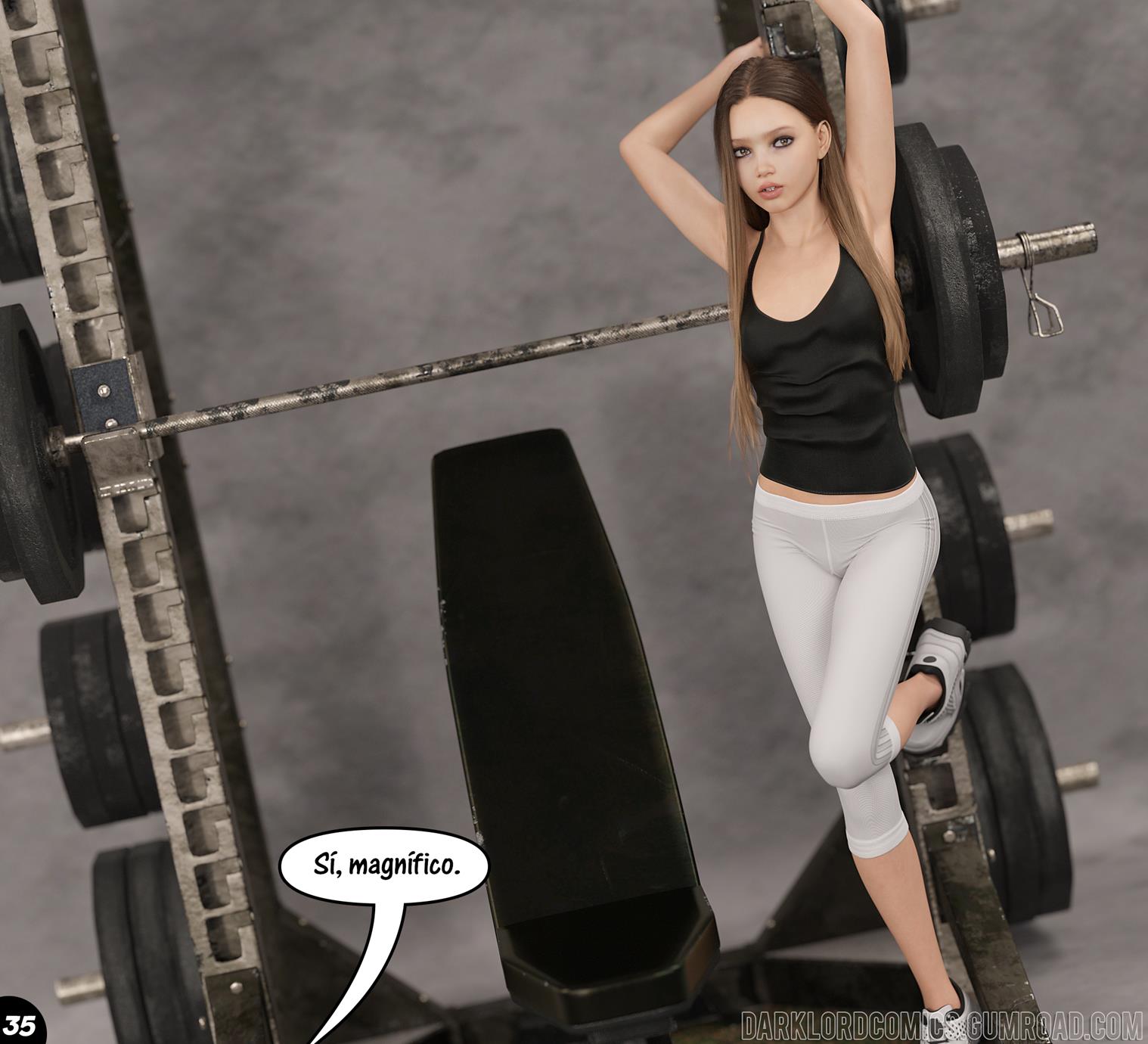 El ENTRENAMIENTO de Natasha parte 2