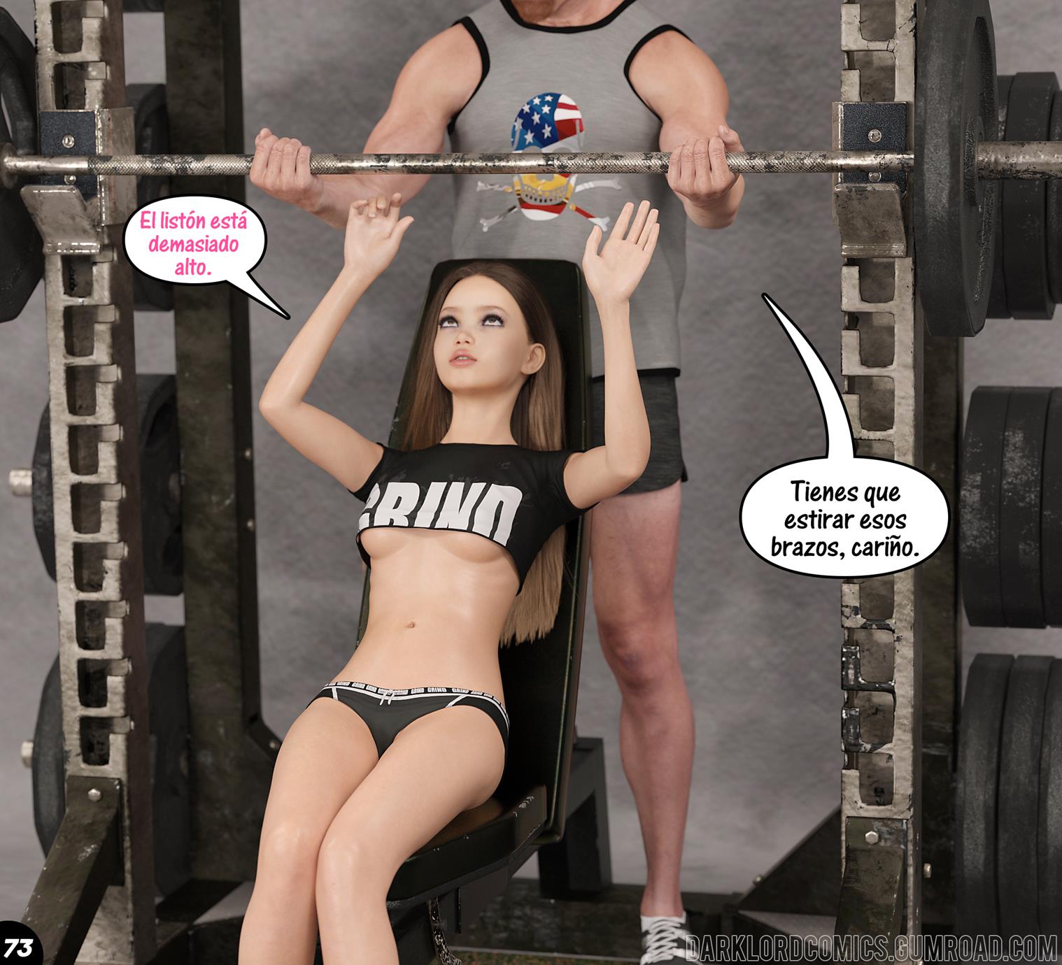 El ENTRENAMIENTO de Natasha parte 2