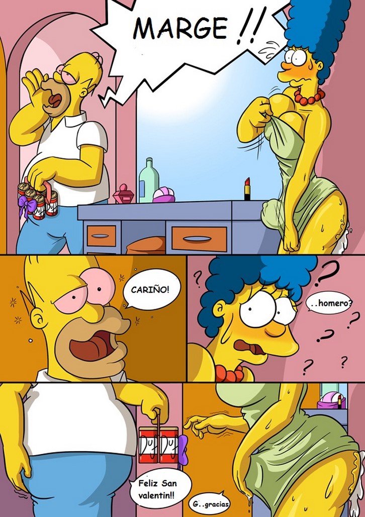 SIMPSONS - El HOYO de San Valentin
