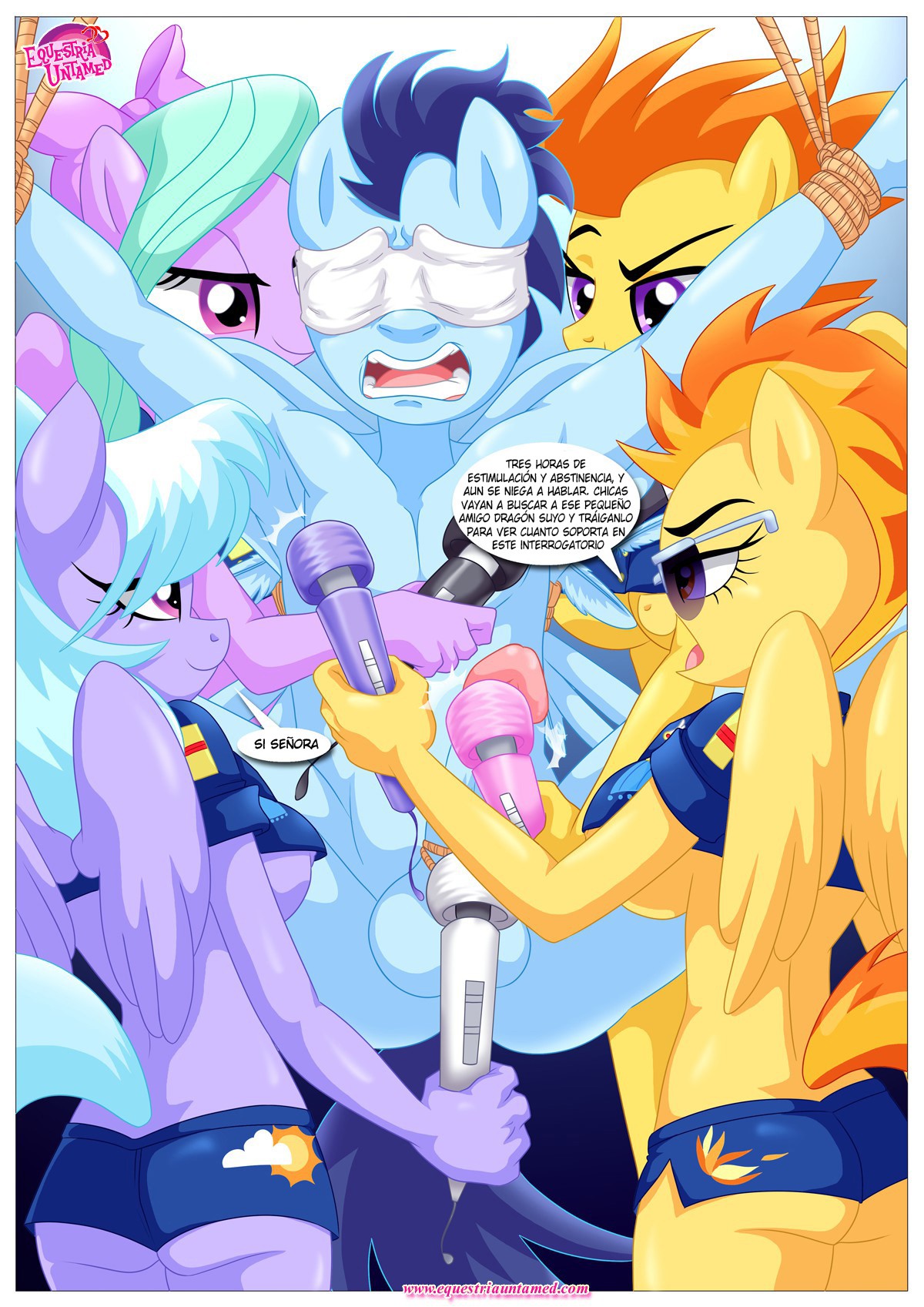 El Juego de EXHIBICION Publica de Afecto de RAINBOW DASH