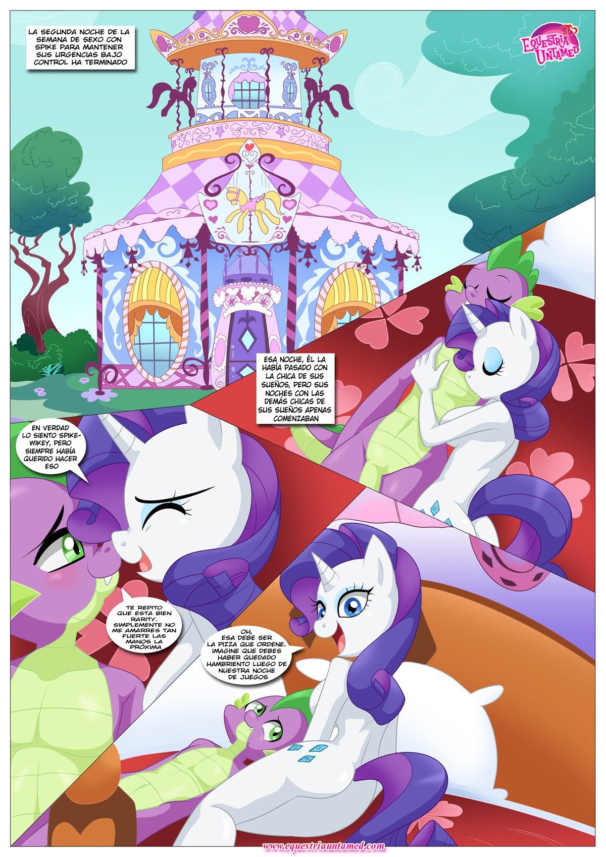 El Juego de EXHIBICION Publica de Afecto de RAINBOW DASH