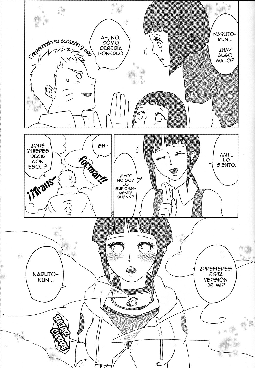 El Monologo de UZUMAKI HINATA