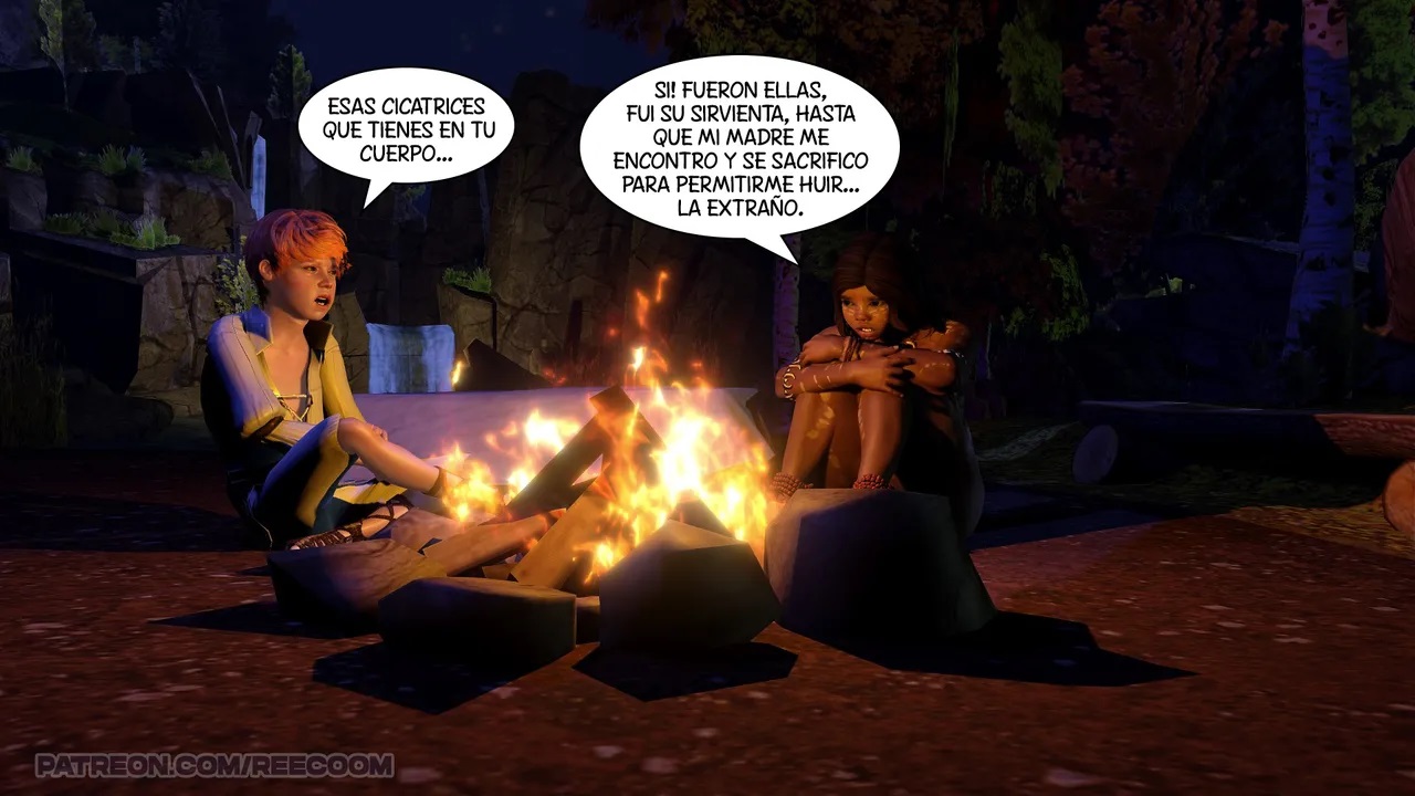 El TRONO de las ELFAS Oscuras