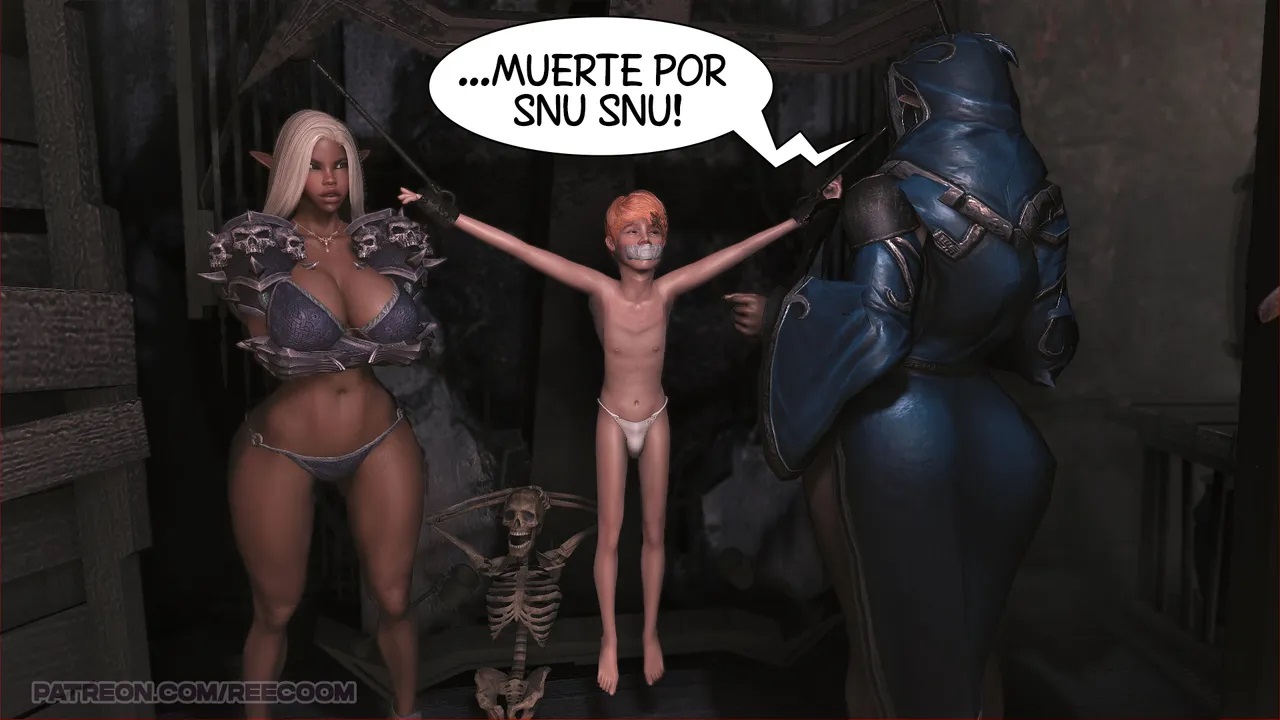El TRONO de las ELFAS Oscuras