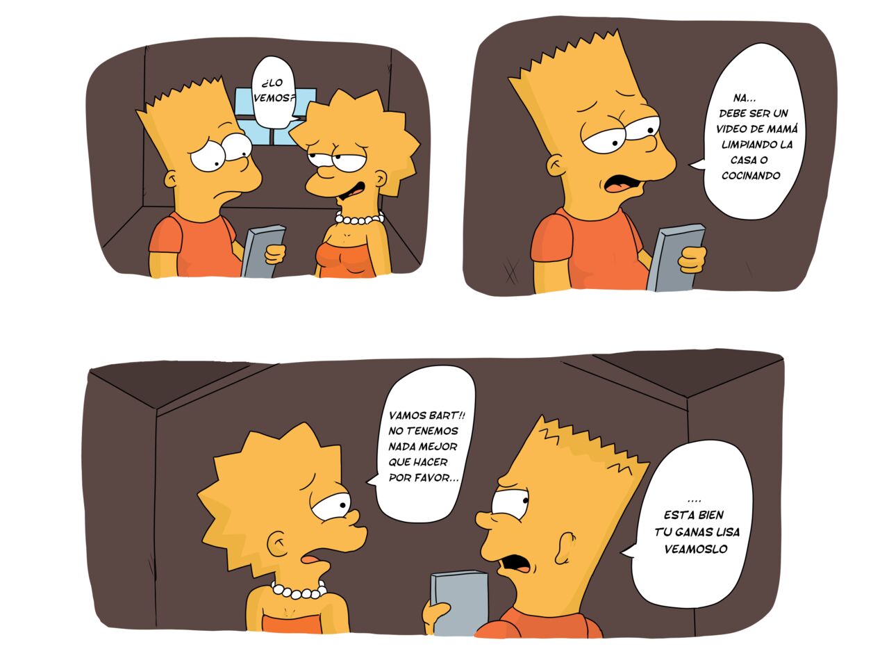 El VIDEO SECRETO de MARGE parte 1