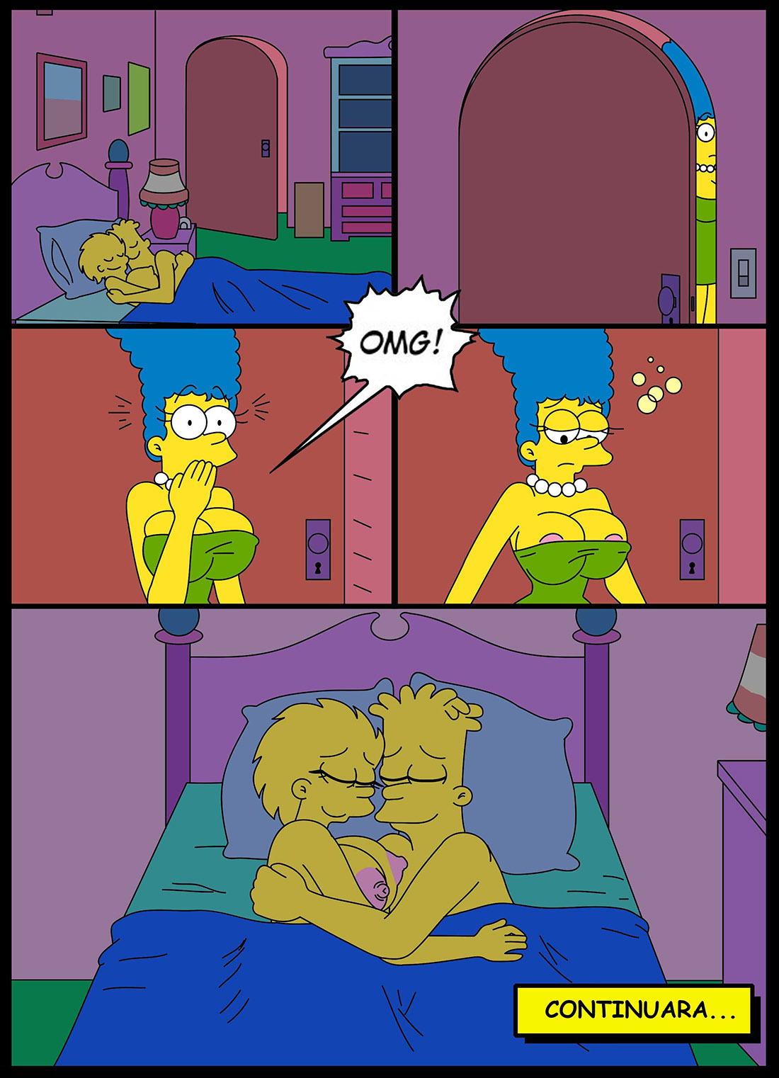 El Video XXX de MARGUE y HOMERO