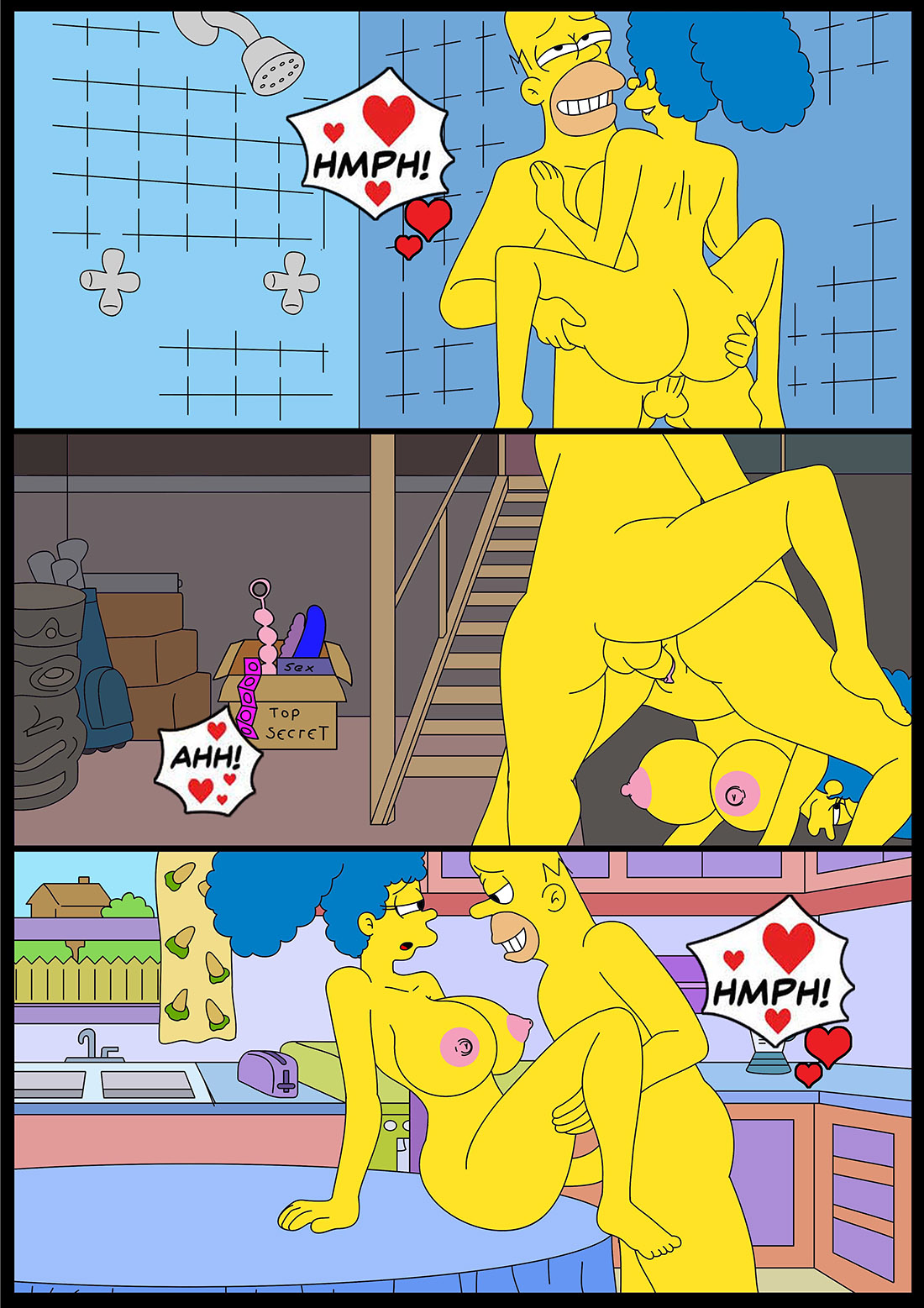 El Video XXX de MARGUE y HOMERO