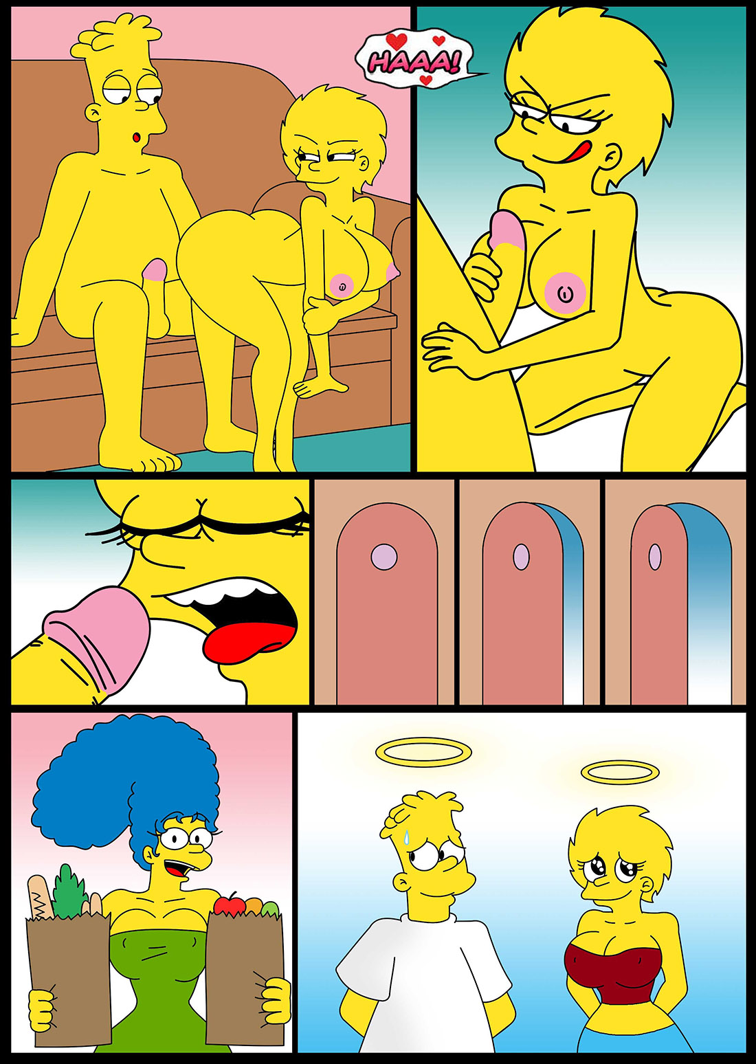 El Video XXX de MARGUE y HOMERO