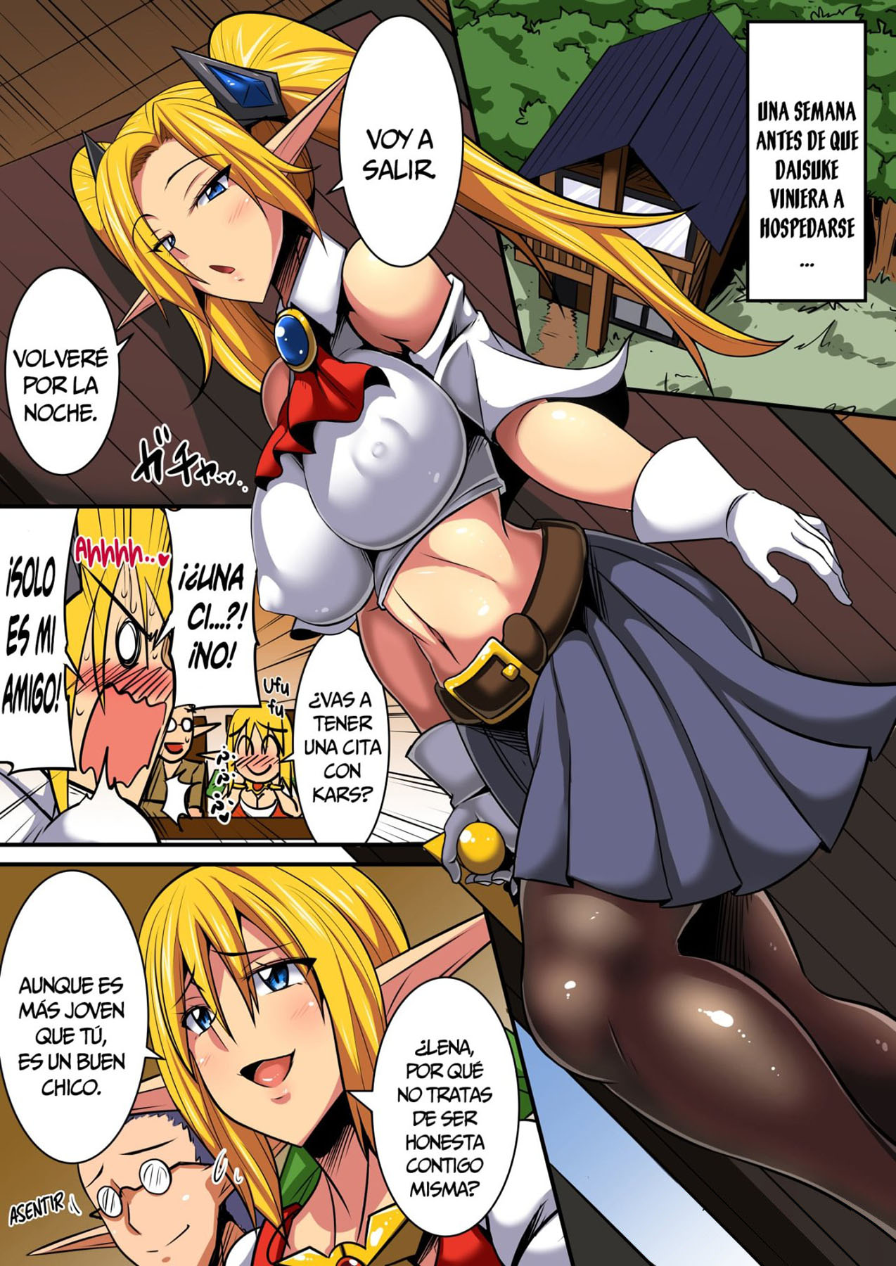 ELF OYAKO to Pakopako Ibunka Kouryuu! Lena Hen