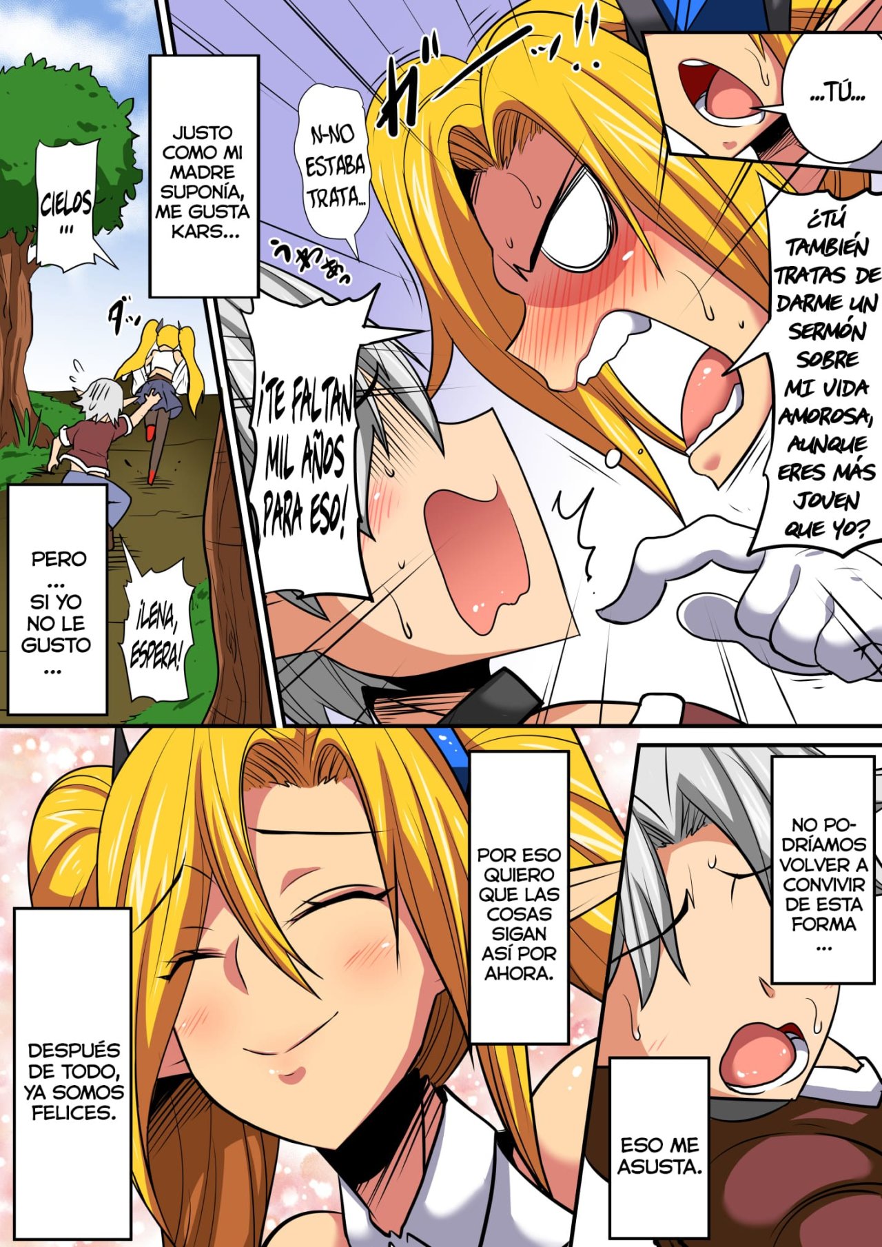 ELF OYAKO to Pakopako Ibunka Kouryuu! Lena Hen