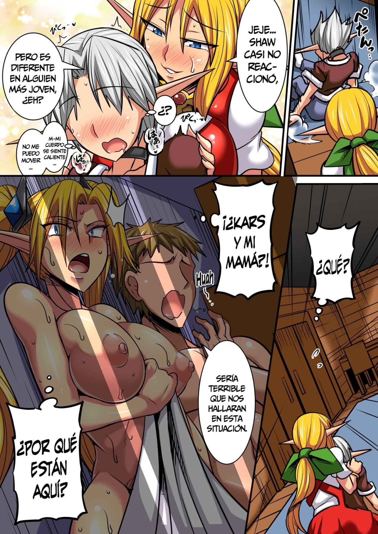 ELF OYAKO to Pakopako Ibunka Kouryuu! Lena Hen