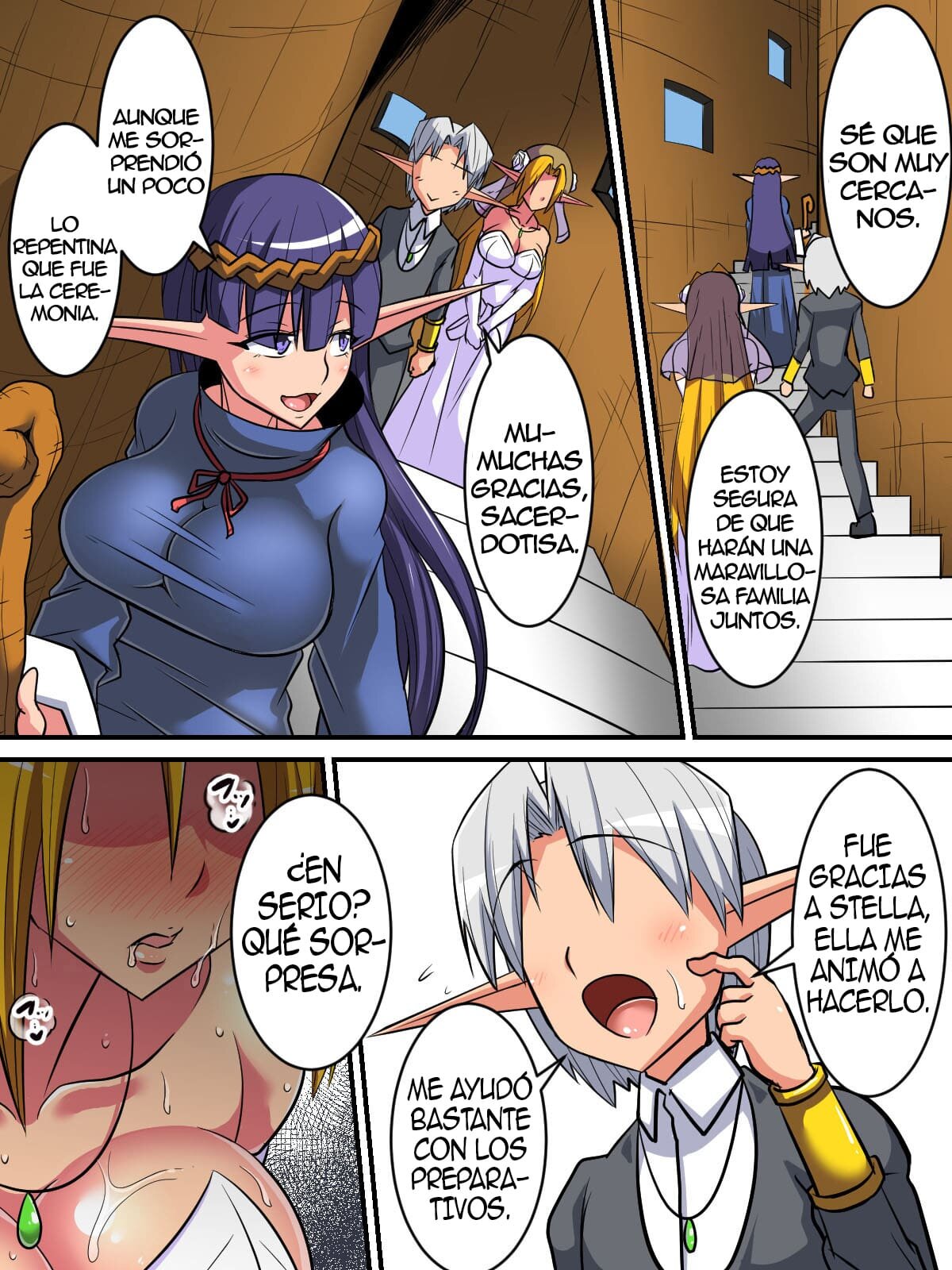 ELF OYAKO to Pakopako Ibunka Kouryuu! Oyako Haramase Hen