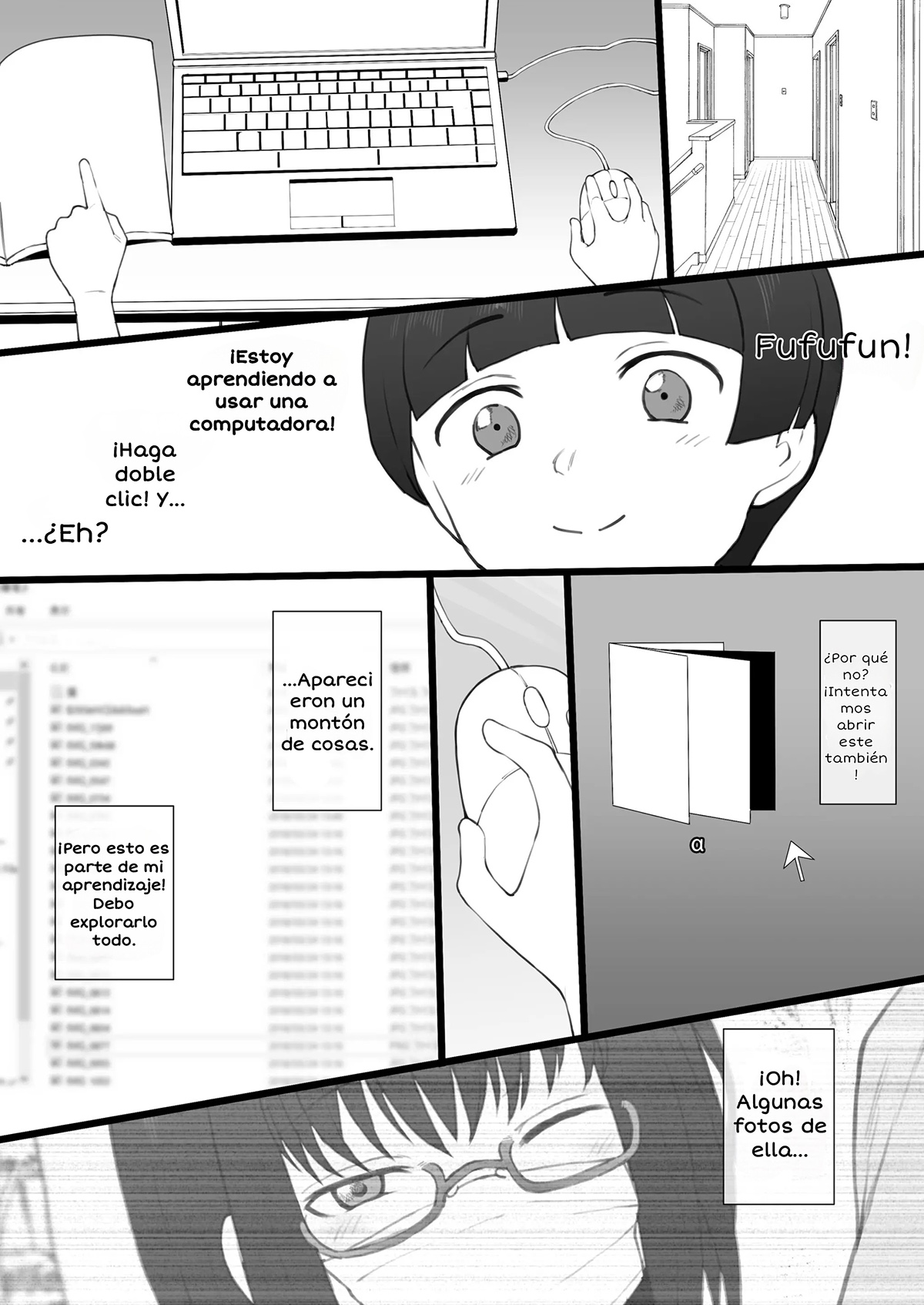 En la COMPUTADORA que me presto mi QUERIDA HERMANA MAYOR parte 1