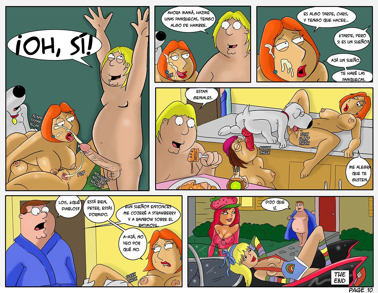 FAMILY GUY with Lois and Meg